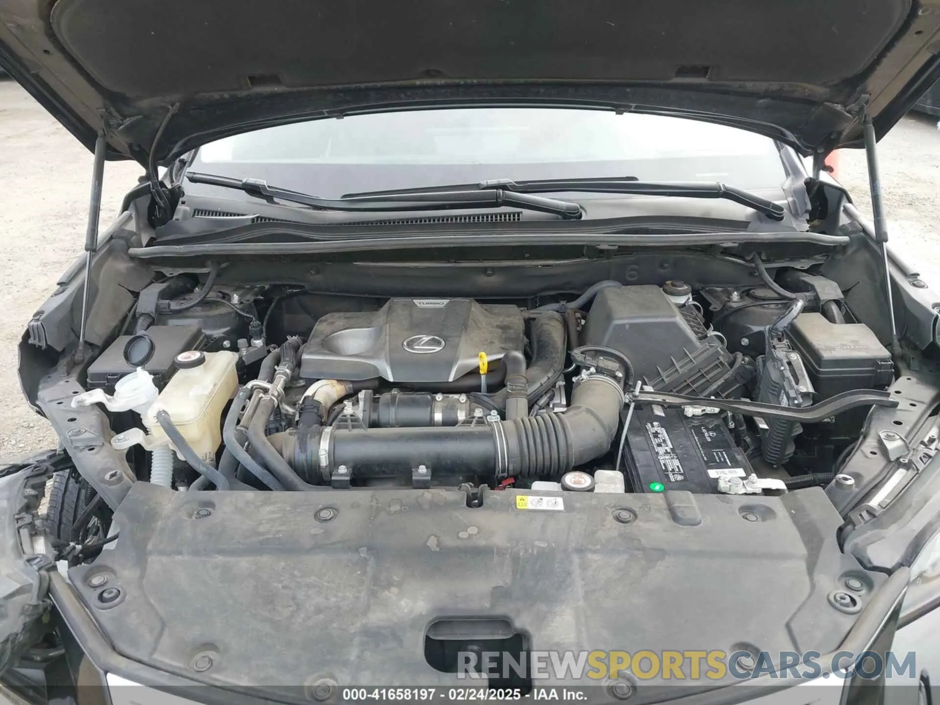 10 fotografías del automóvil dañado JTJYARBZ0K2152235 LEXUS NX 300 2019