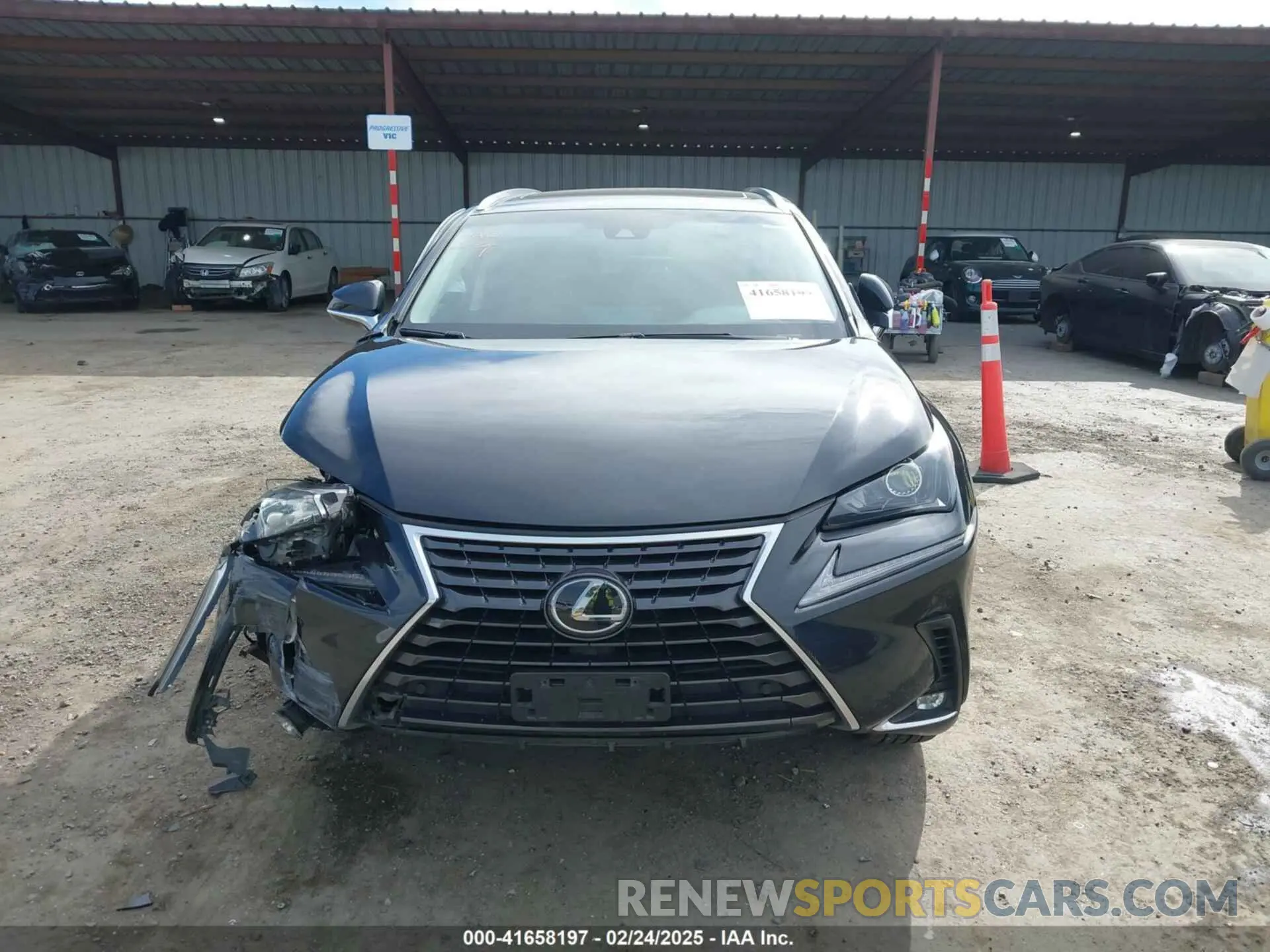 12 fotografías del automóvil dañado JTJYARBZ0K2152235 LEXUS NX 300 2019