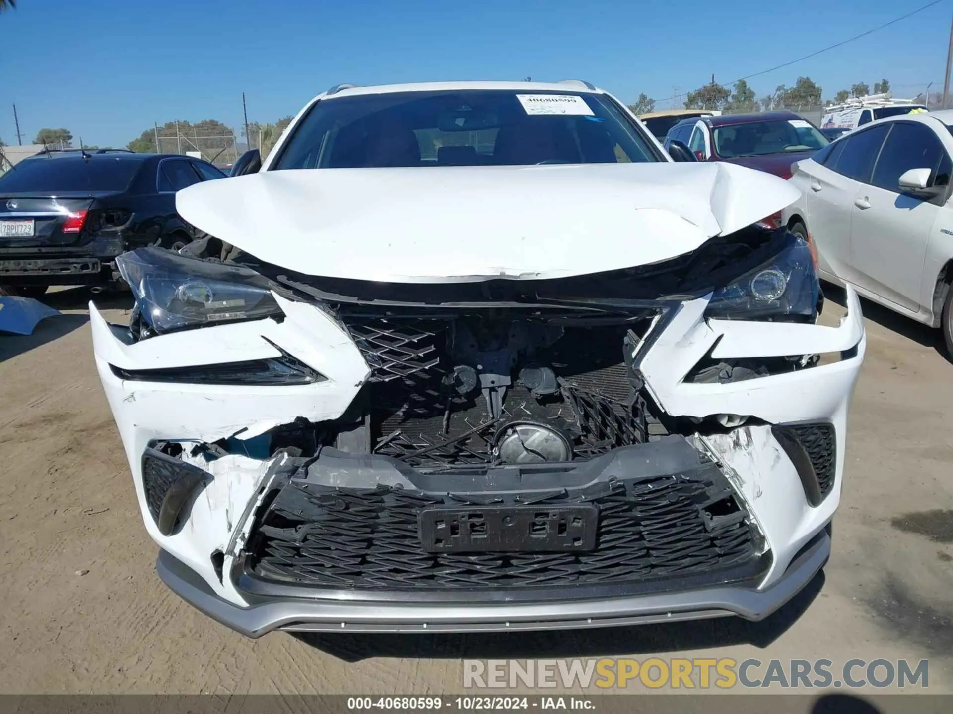 6 fotografías del automóvil dañado JTJYARBZ1K2137341 LEXUS NX 300 2019
