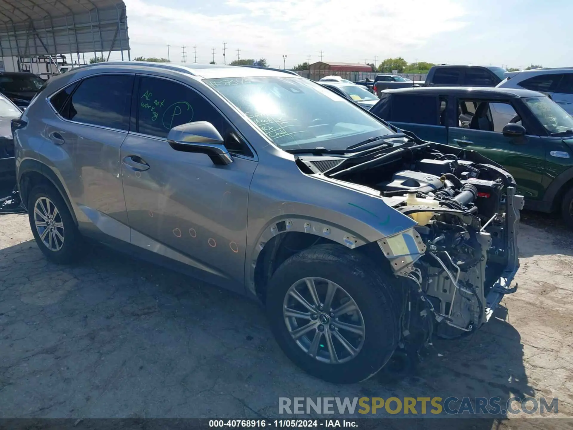 1 fotografías del automóvil dañado JTJYARBZ1K2142880 LEXUS NX 300 2019