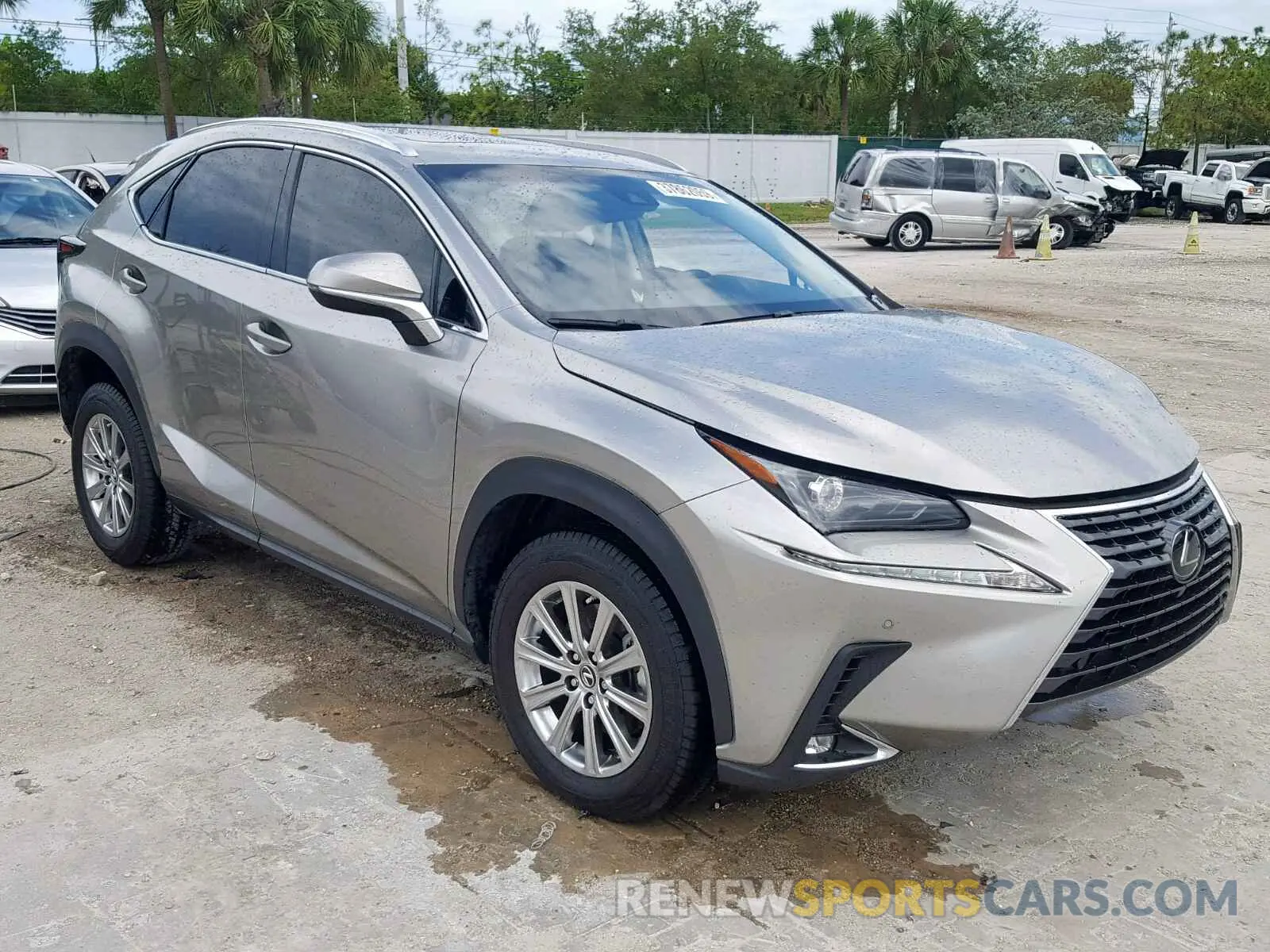 1 fotografías del automóvil dañado JTJYARBZ2K2117115 LEXUS NX 300 2019