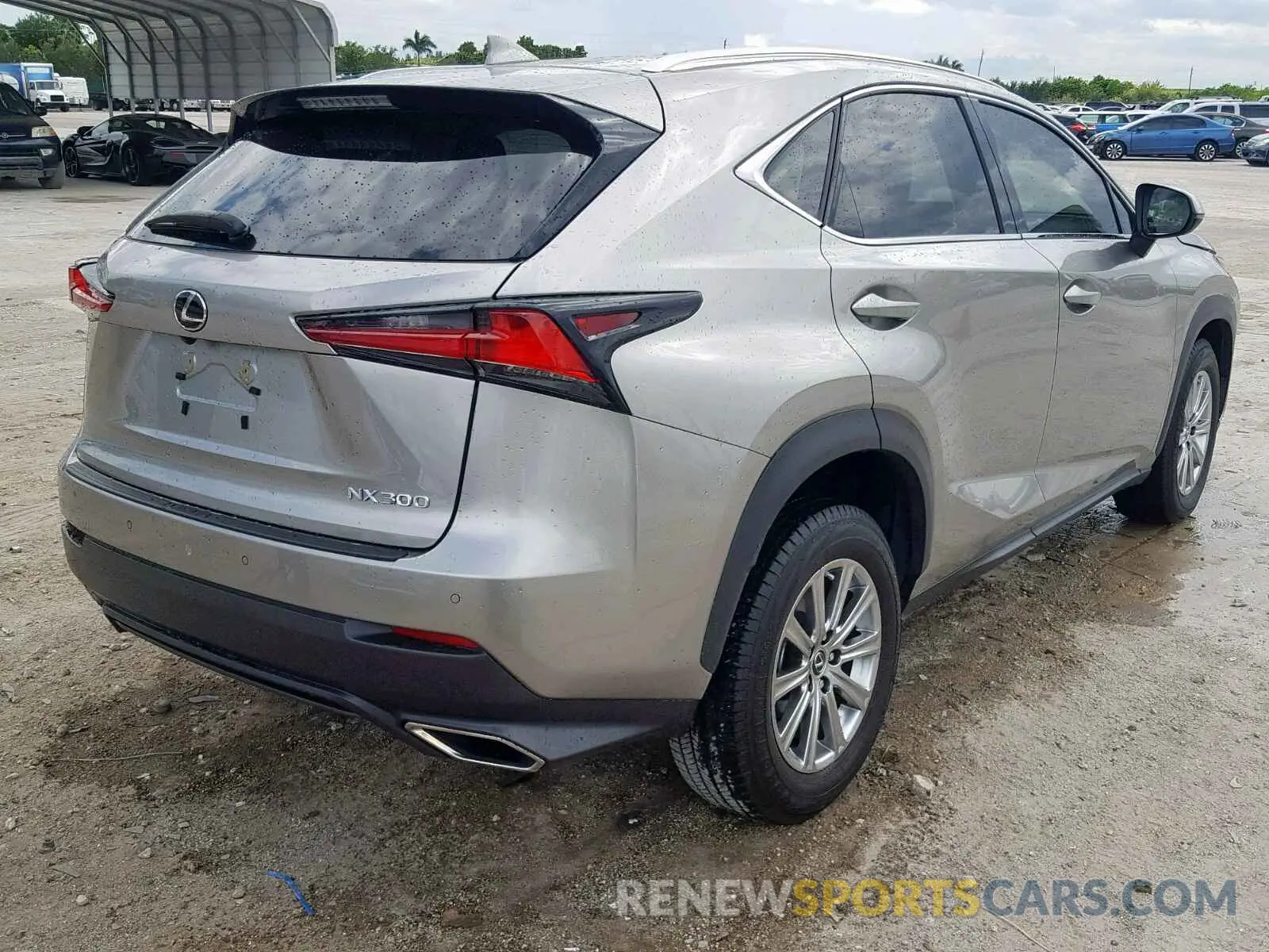 4 fotografías del automóvil dañado JTJYARBZ2K2117115 LEXUS NX 300 2019