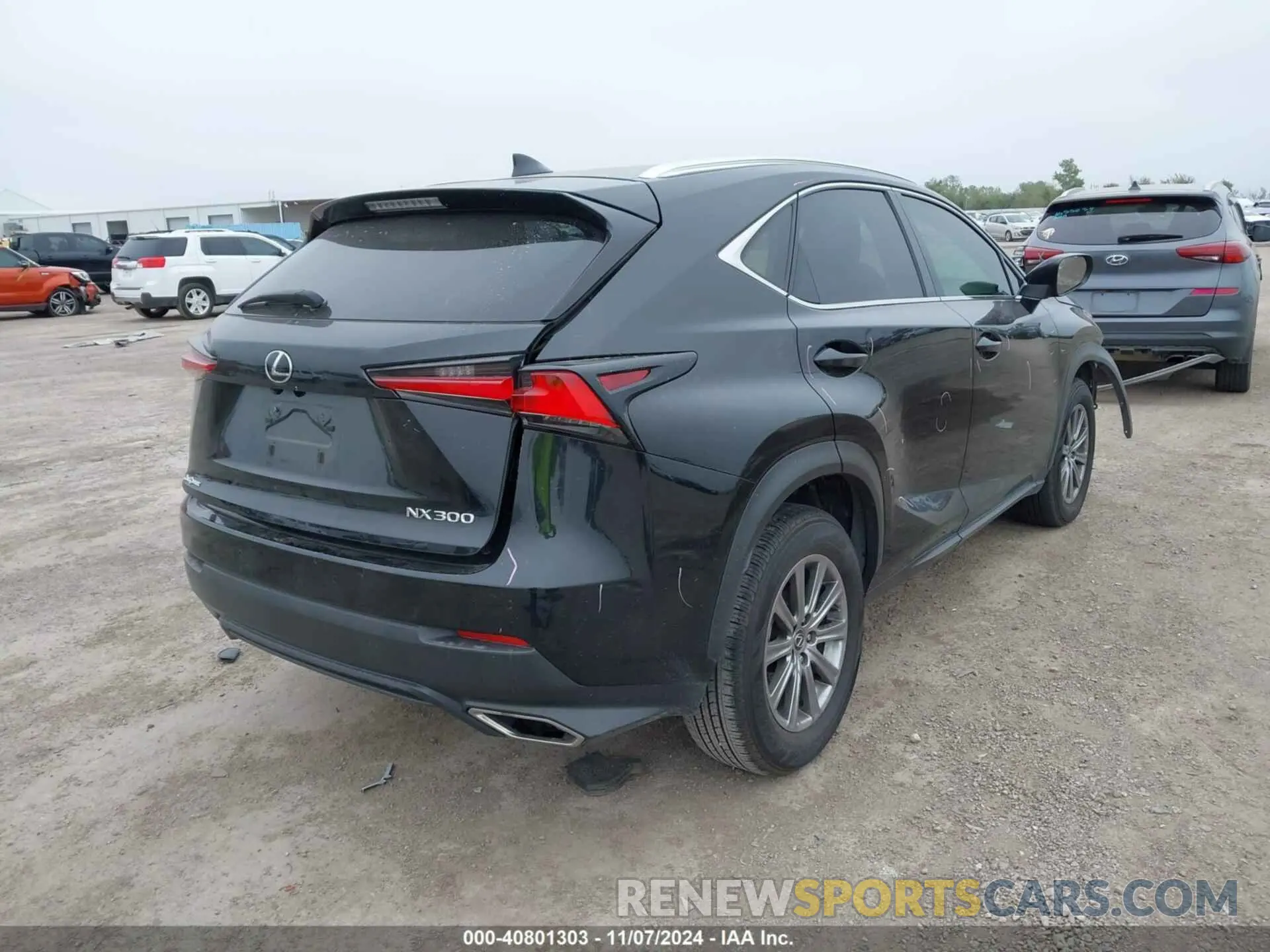 4 fotografías del automóvil dañado JTJYARBZ2K2144346 LEXUS NX 300 2019