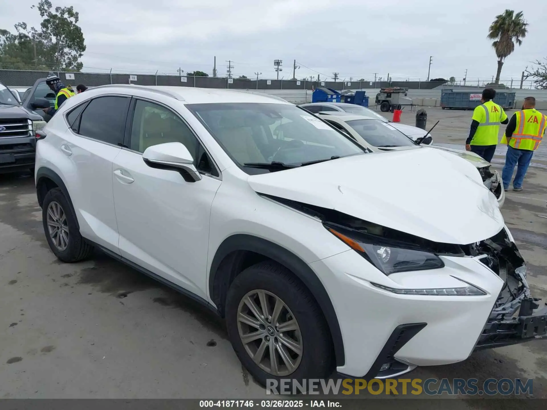 1 fotografías del automóvil dañado JTJYARBZ4K2116970 LEXUS NX 300 2019