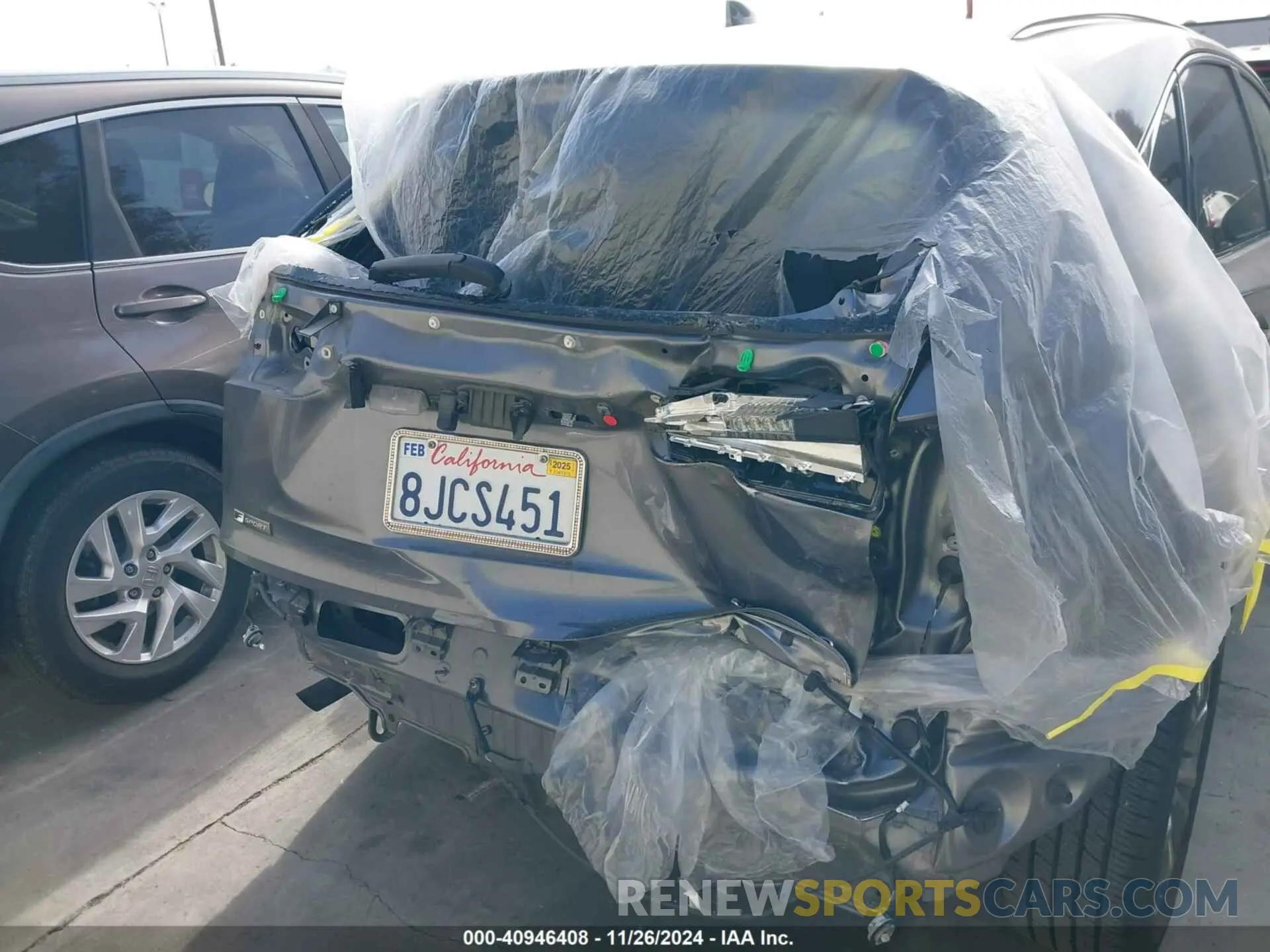 6 fotografías del automóvil dañado JTJYARBZ5K2138279 LEXUS NX 300 2019