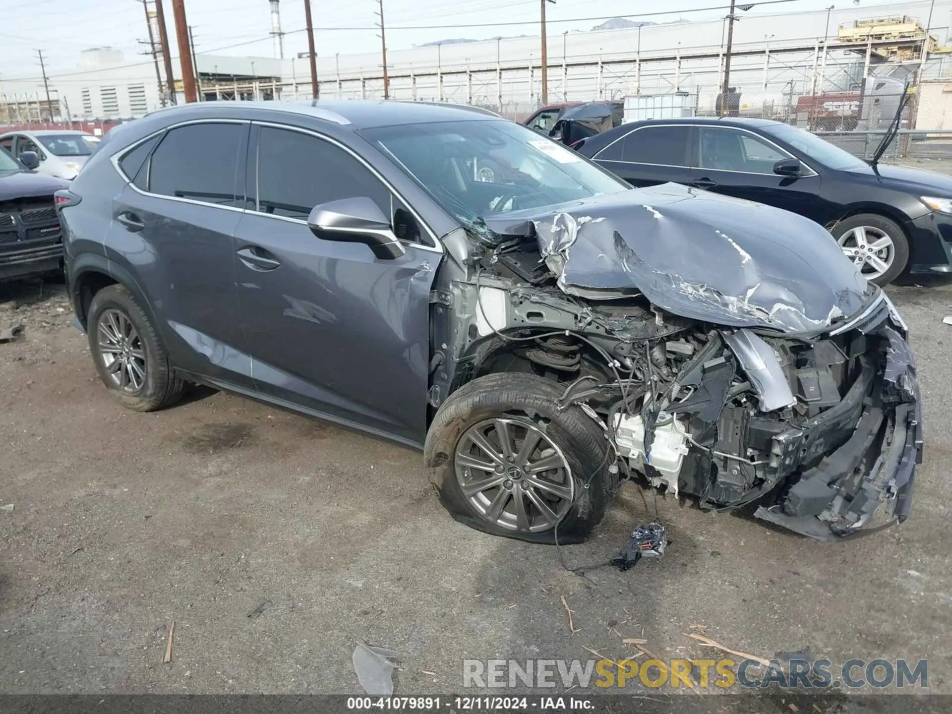 1 fotografías del automóvil dañado JTJYARBZ5K2149377 LEXUS NX 300 2019