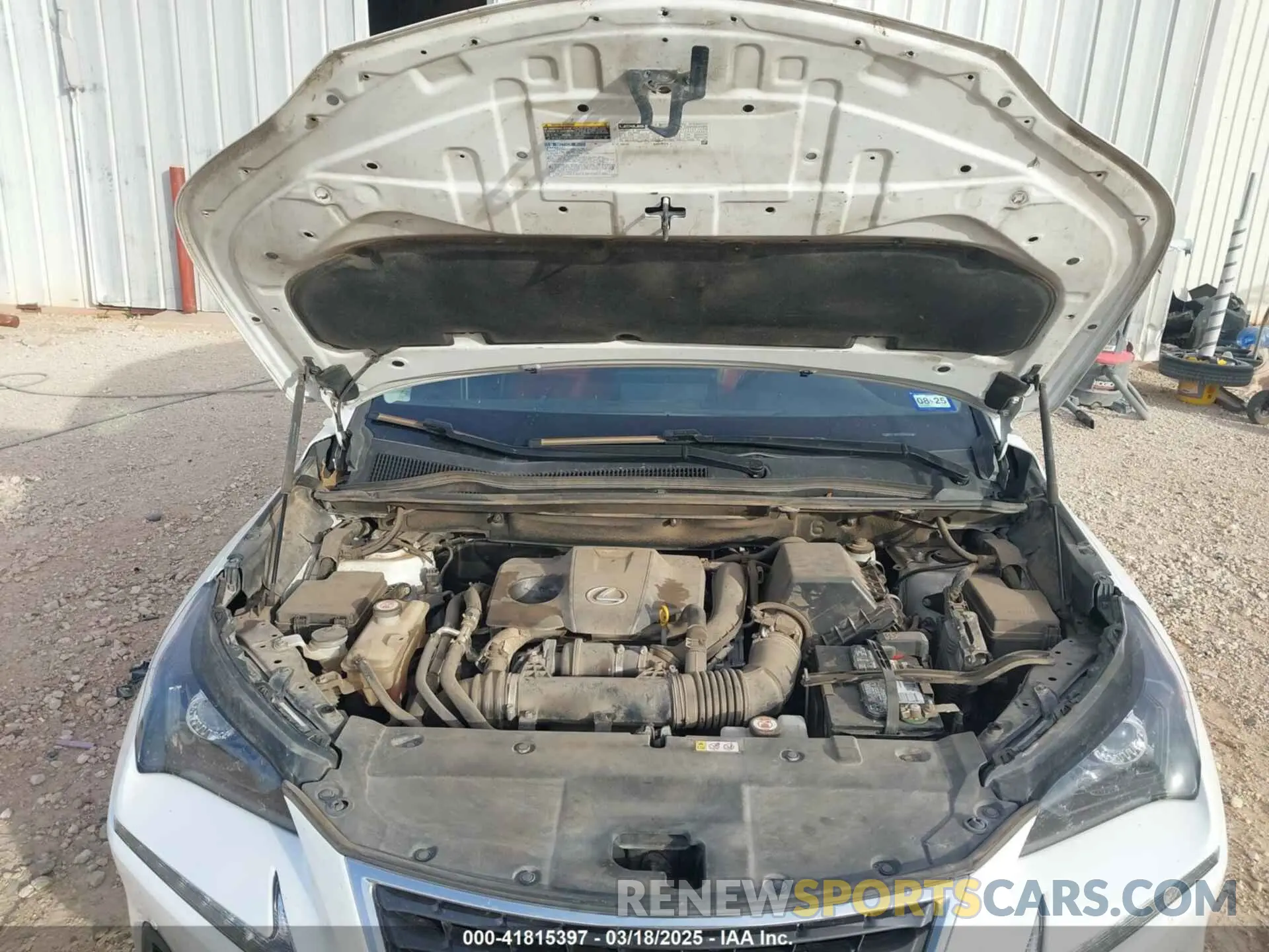 10 fotografías del automóvil dañado JTJYARBZ6K2155737 LEXUS NX 300 2019