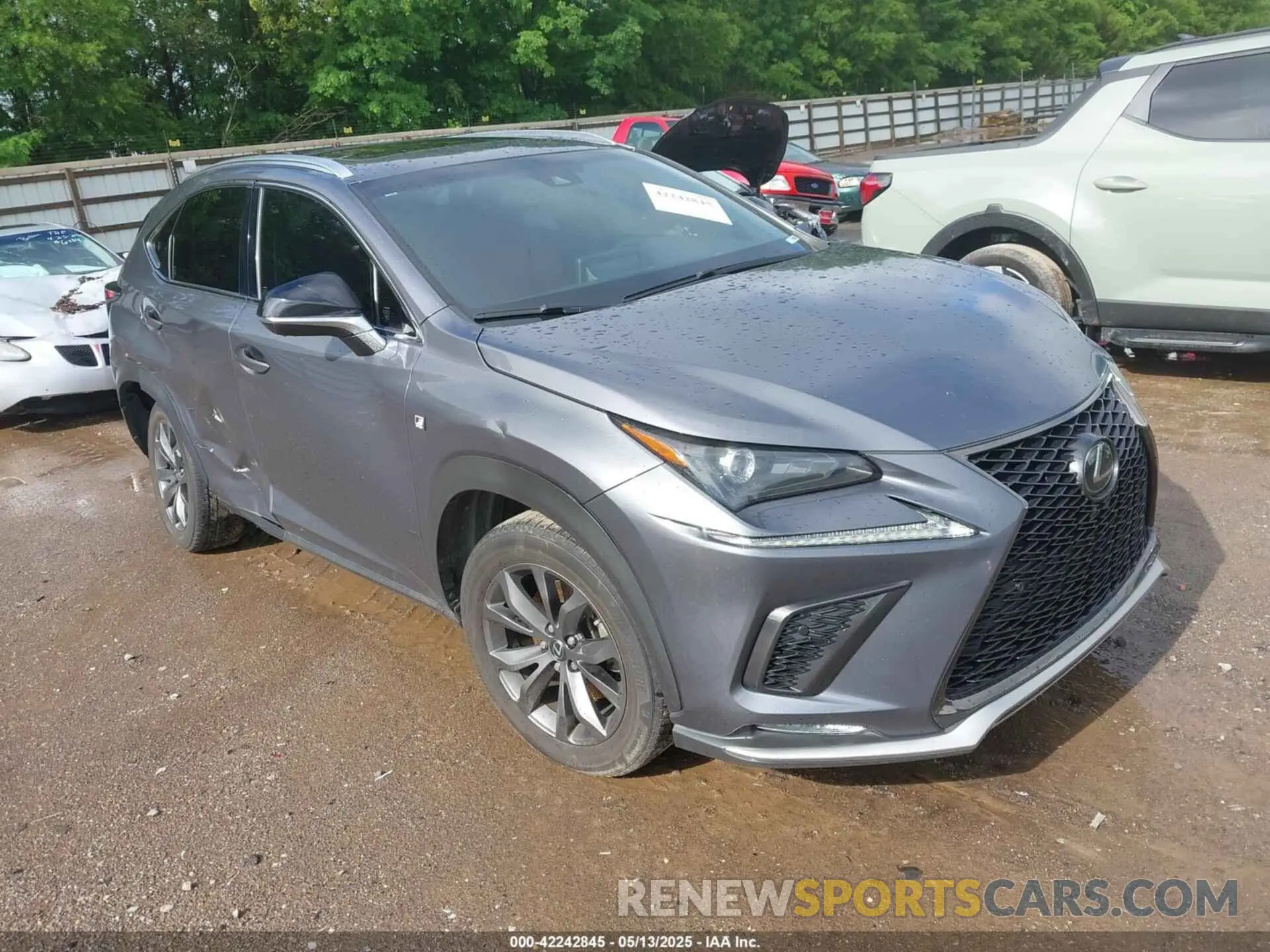 1 fotografías del automóvil dañado JTJYARBZ7K2141765 LEXUS NX 300 2019