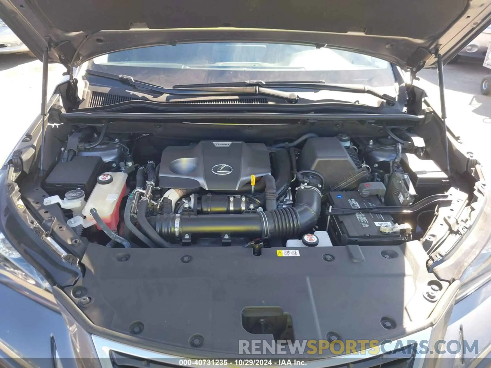10 fotografías del automóvil dañado JTJYARBZ7K2146643 LEXUS NX 300 2019