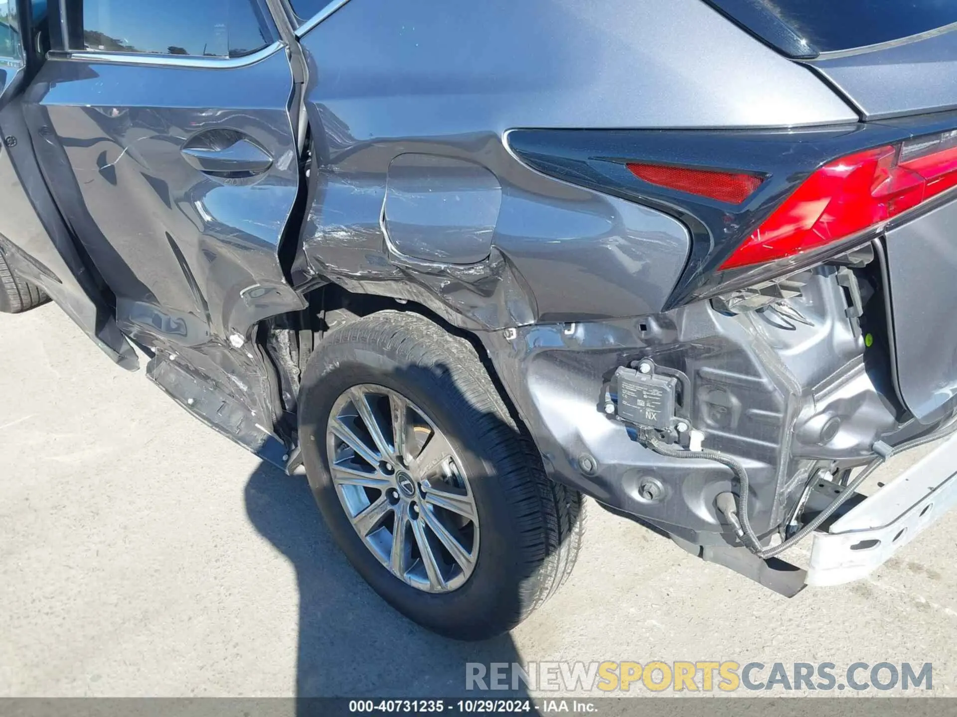 6 fotografías del automóvil dañado JTJYARBZ7K2146643 LEXUS NX 300 2019