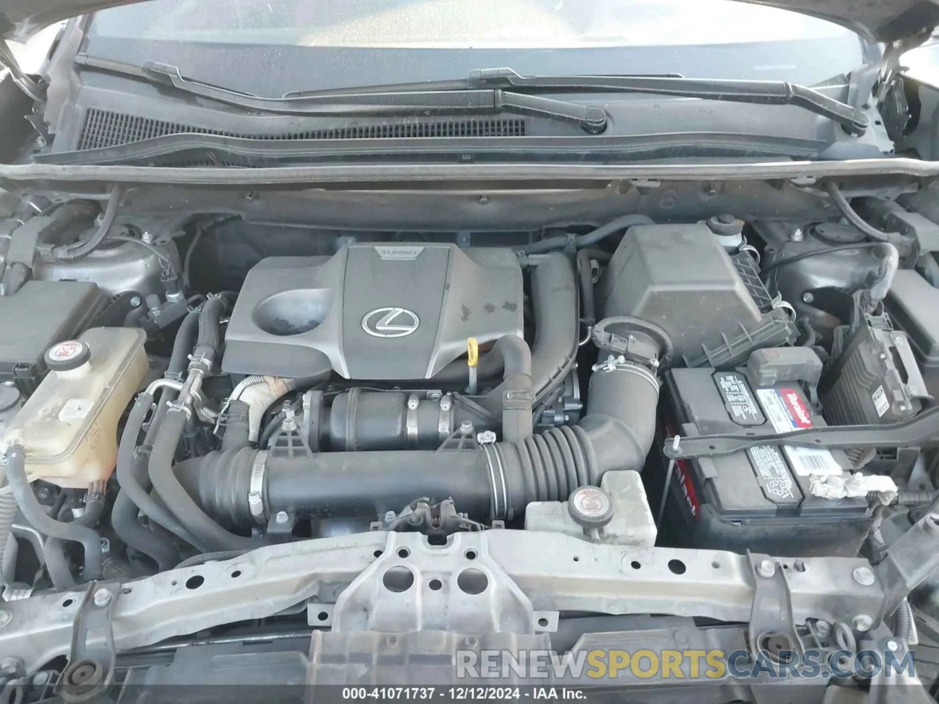 10 fotografías del automóvil dañado JTJYARBZ8K2138230 LEXUS NX 300 2019