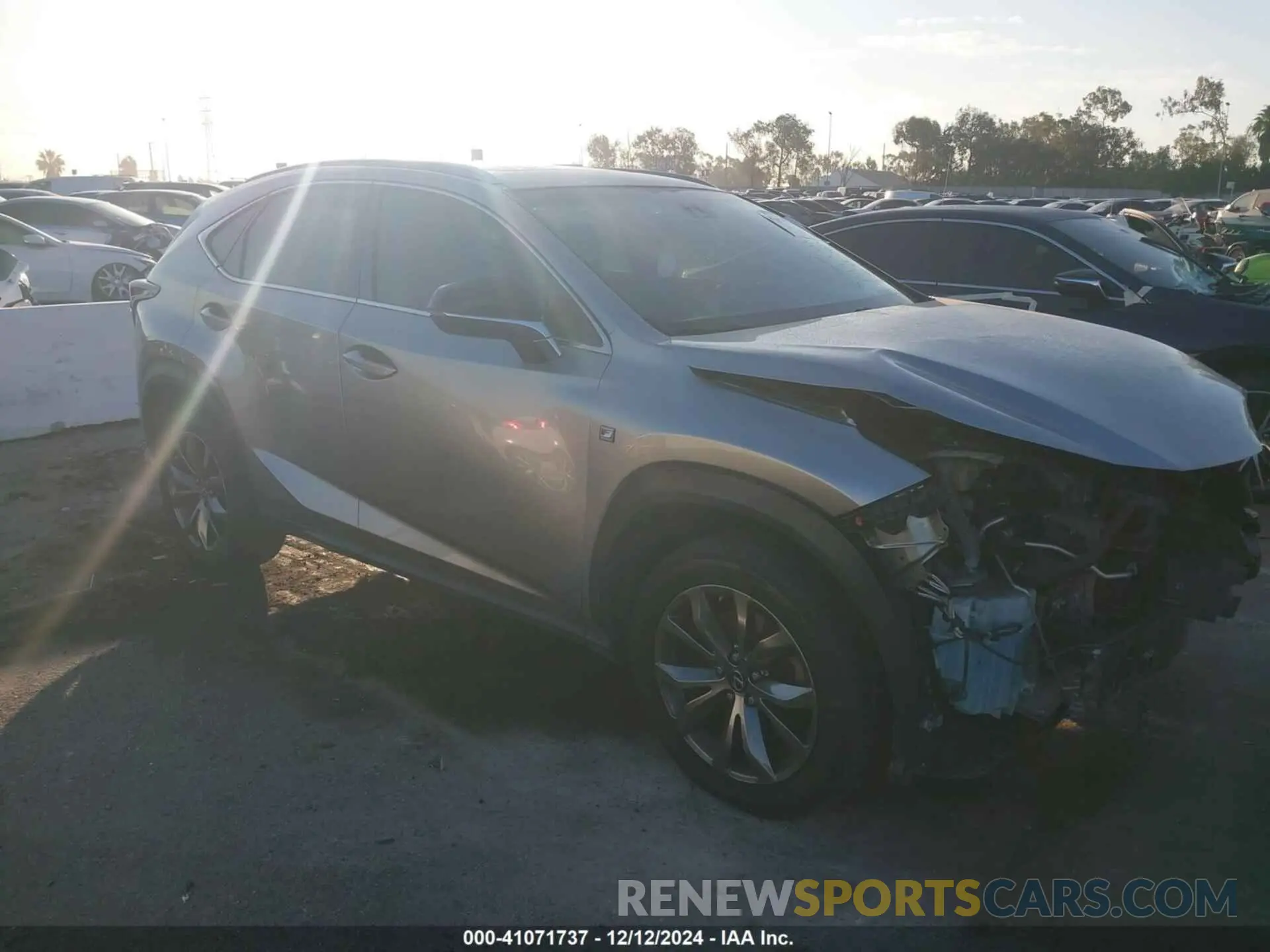 13 fotografías del automóvil dañado JTJYARBZ8K2138230 LEXUS NX 300 2019