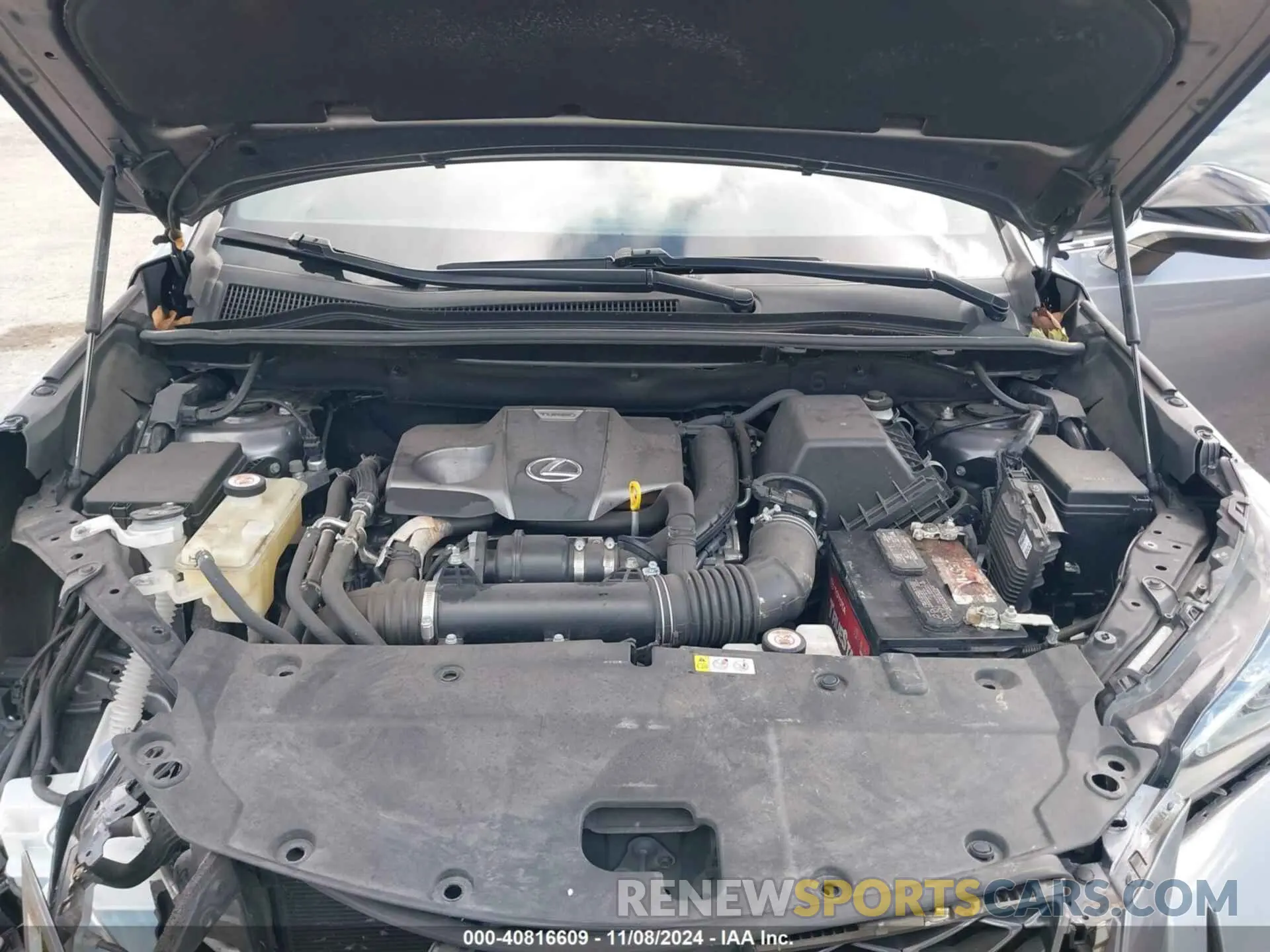 10 fotografías del automóvil dañado JTJYARBZ9K2148961 LEXUS NX 300 2019