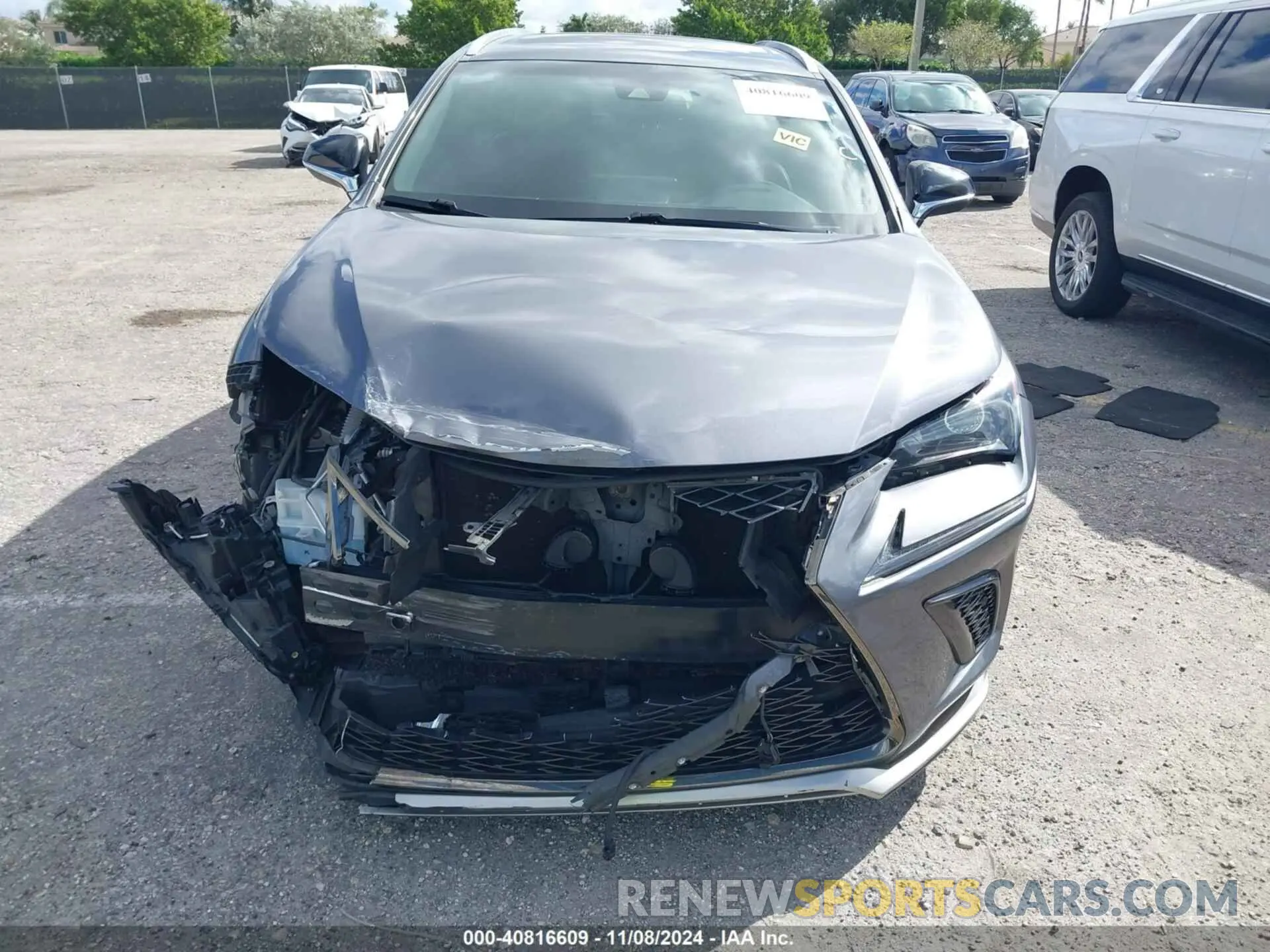 12 fotografías del automóvil dañado JTJYARBZ9K2148961 LEXUS NX 300 2019