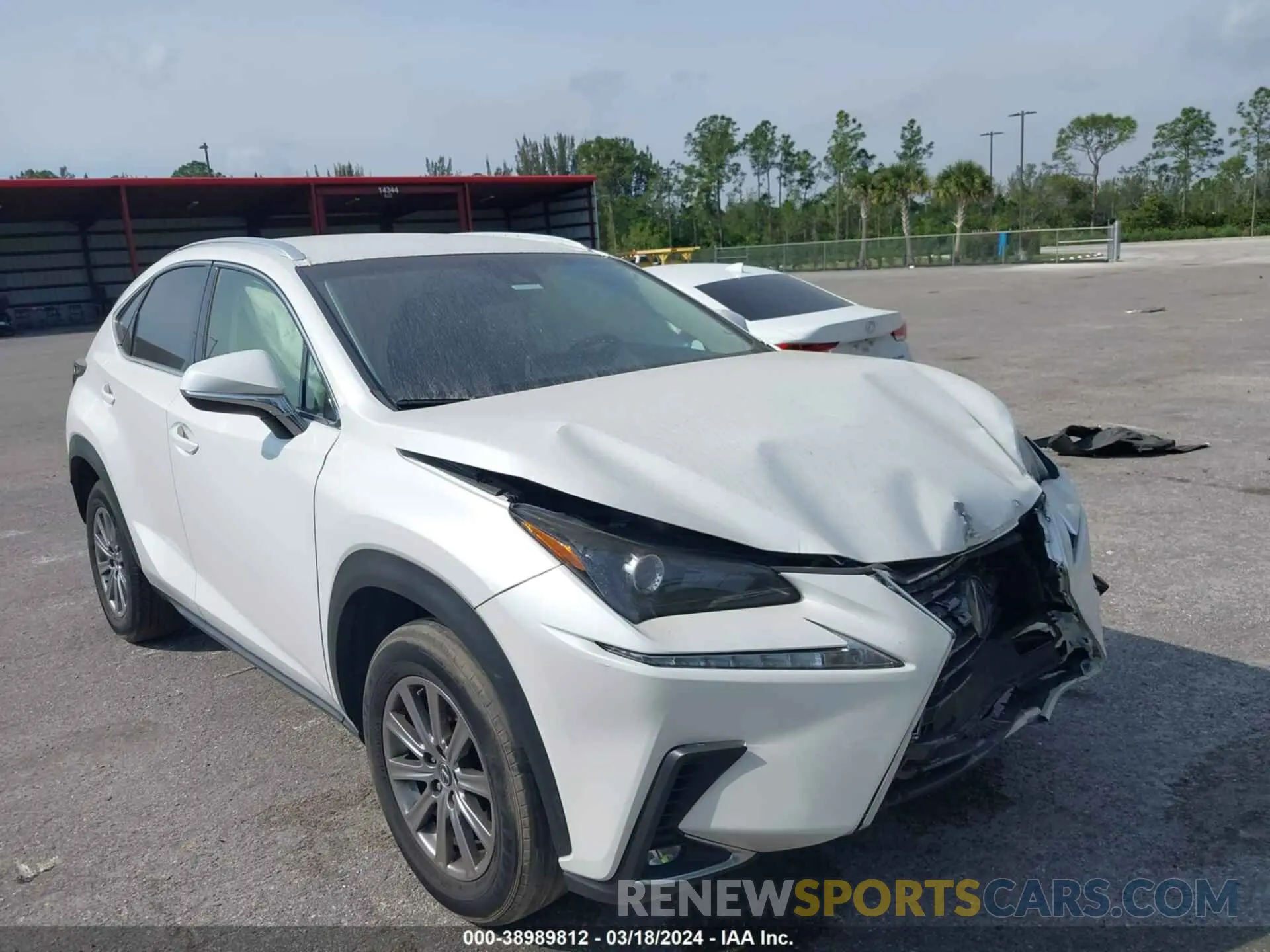 1 fotografías del automóvil dañado JTJYARBZXK2119307 LEXUS NX 300 2019