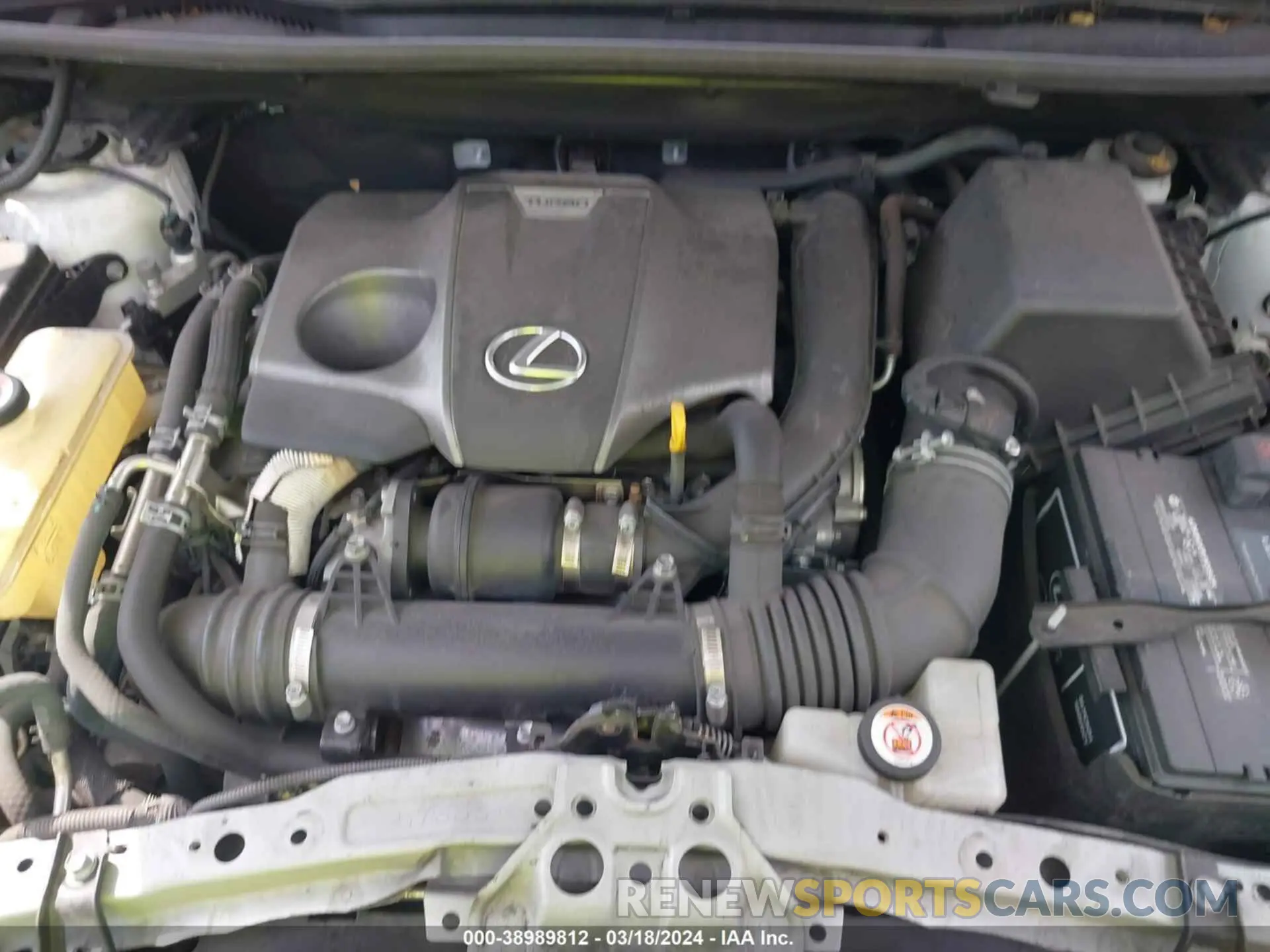 10 fotografías del automóvil dañado JTJYARBZXK2119307 LEXUS NX 300 2019