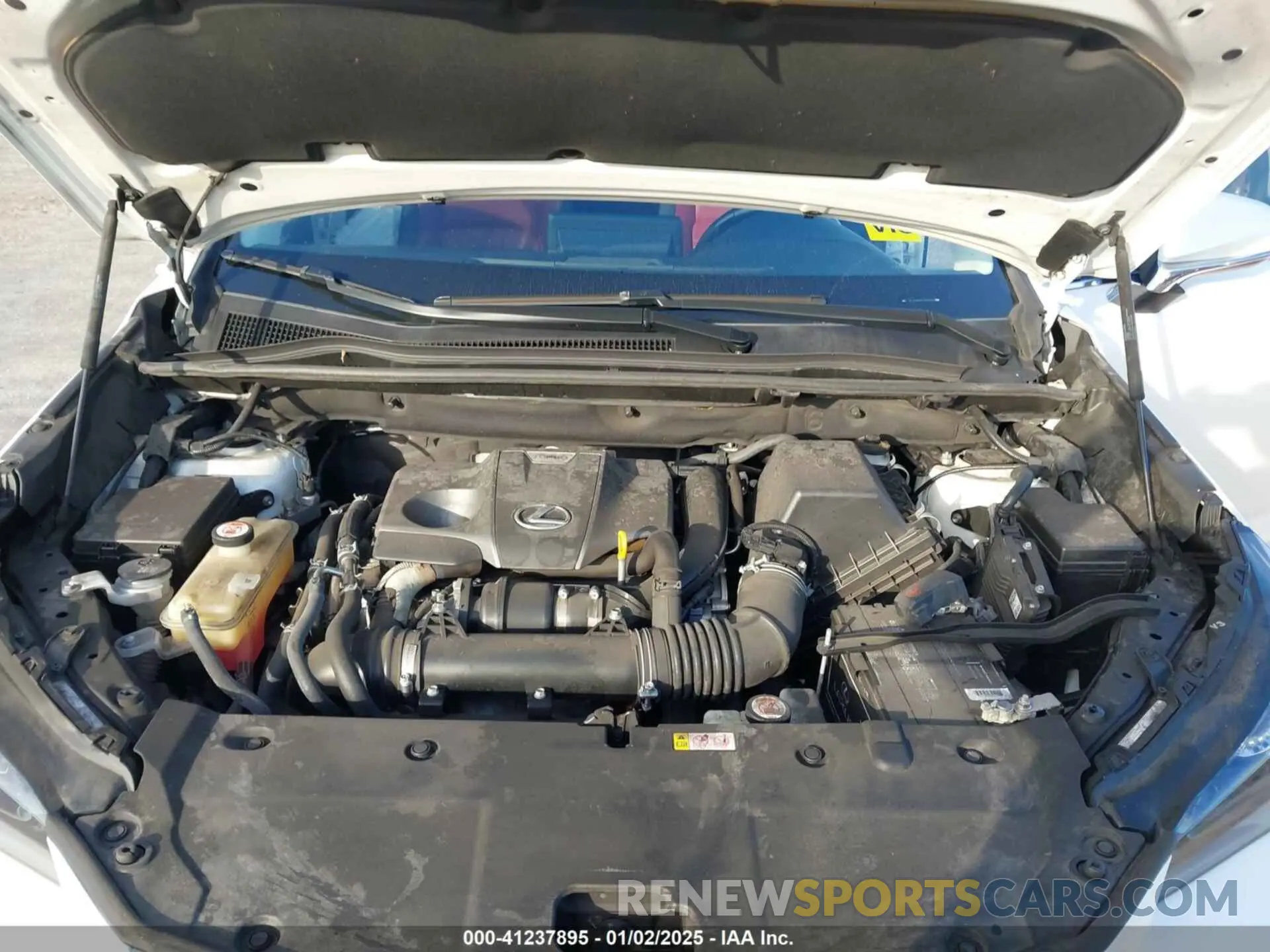 10 fotografías del automóvil dañado JTJAARBZ2L5009627 LEXUS NX 300 2020