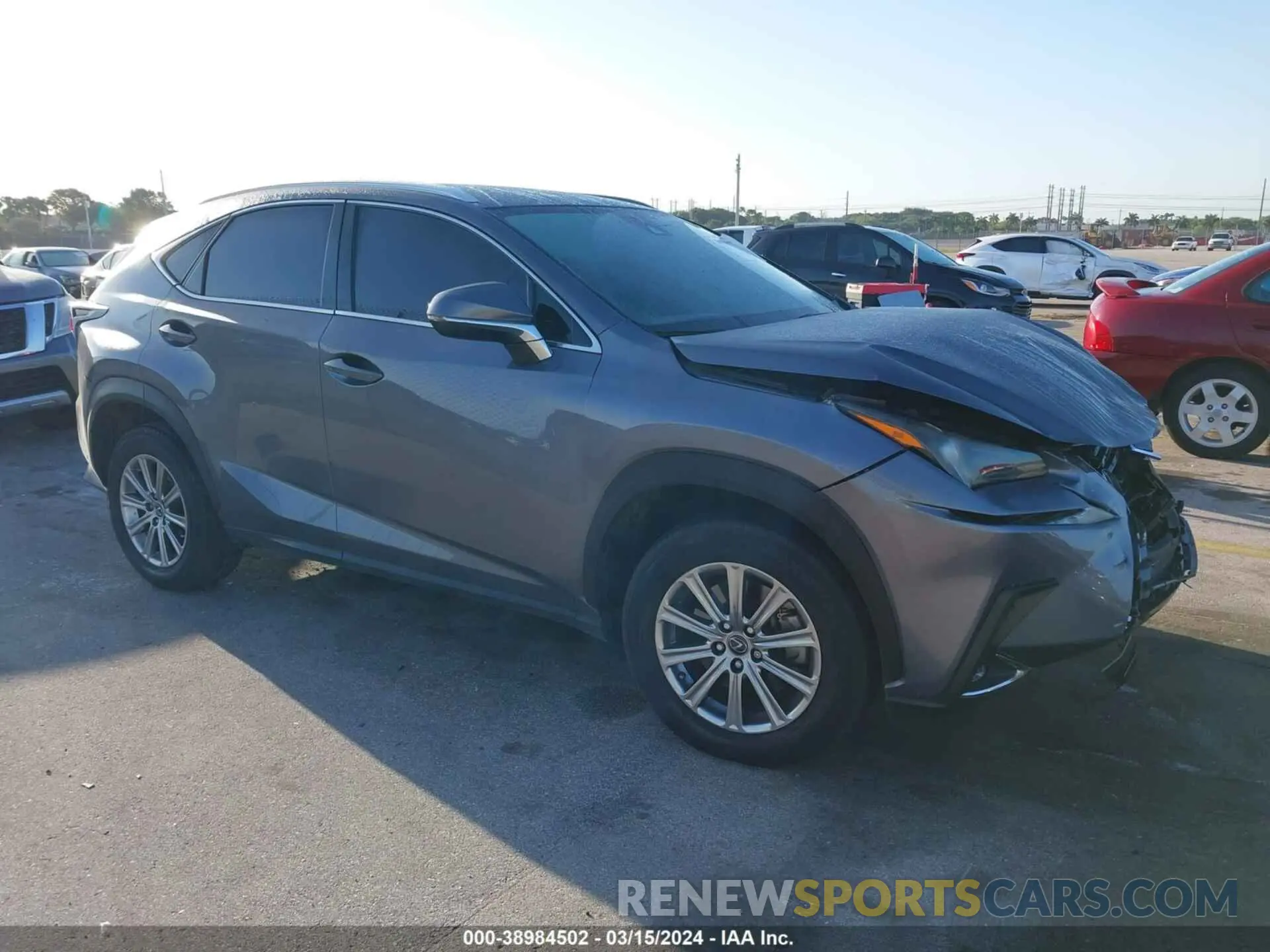 1 fotografías del automóvil dañado JTJAARBZ4L5009502 LEXUS NX 300 2020
