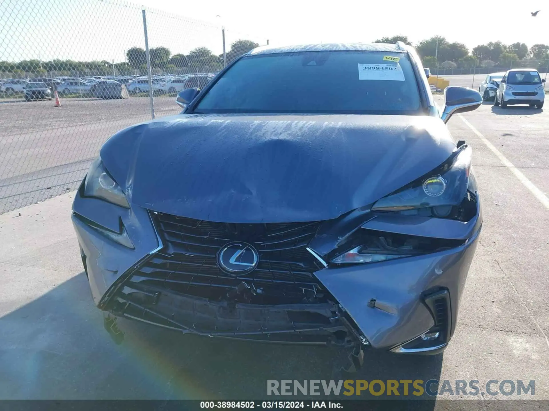 6 fotografías del automóvil dañado JTJAARBZ4L5009502 LEXUS NX 300 2020