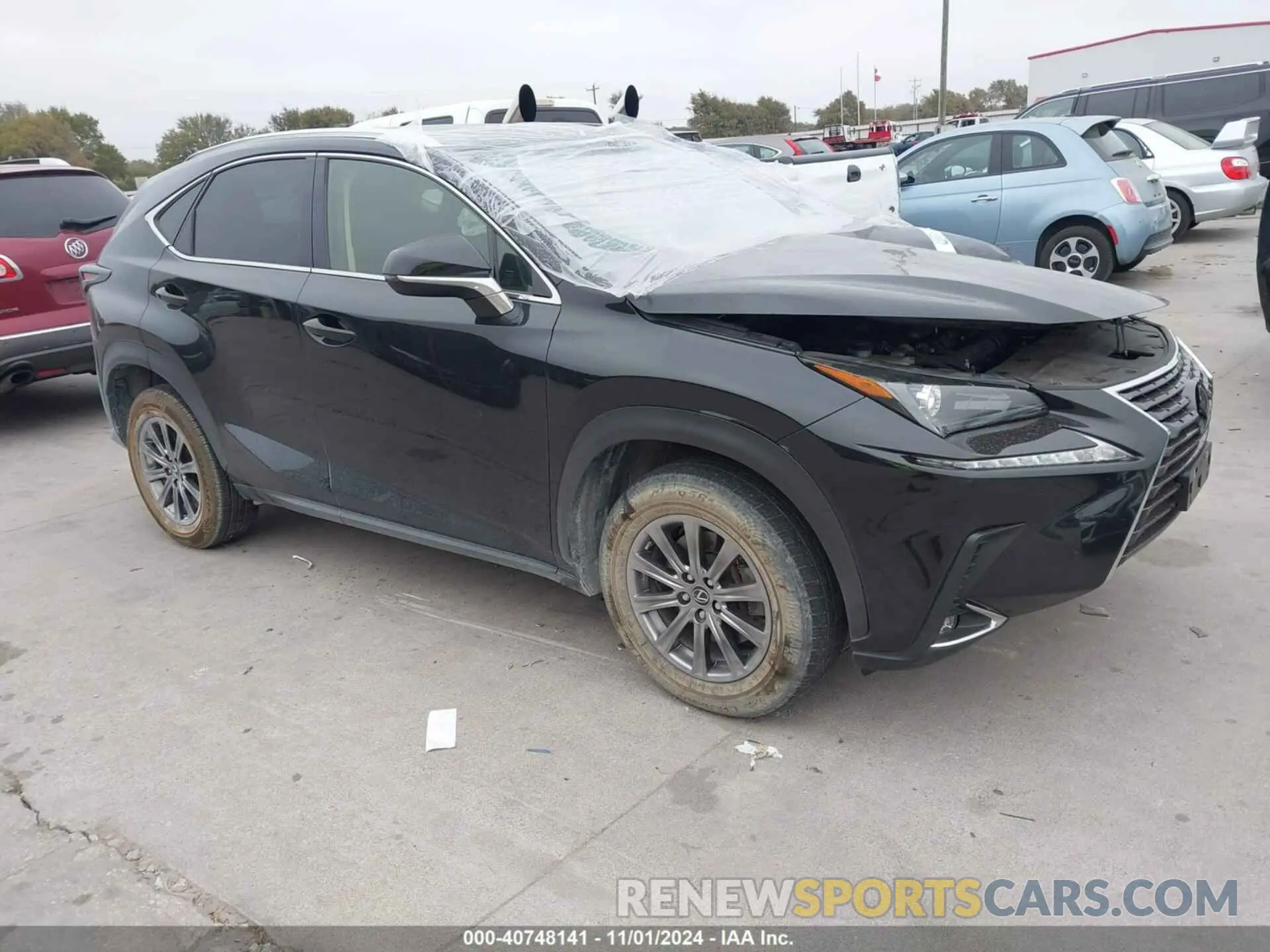 1 fotografías del automóvil dañado JTJAARBZ5L2162780 LEXUS NX 300 2020