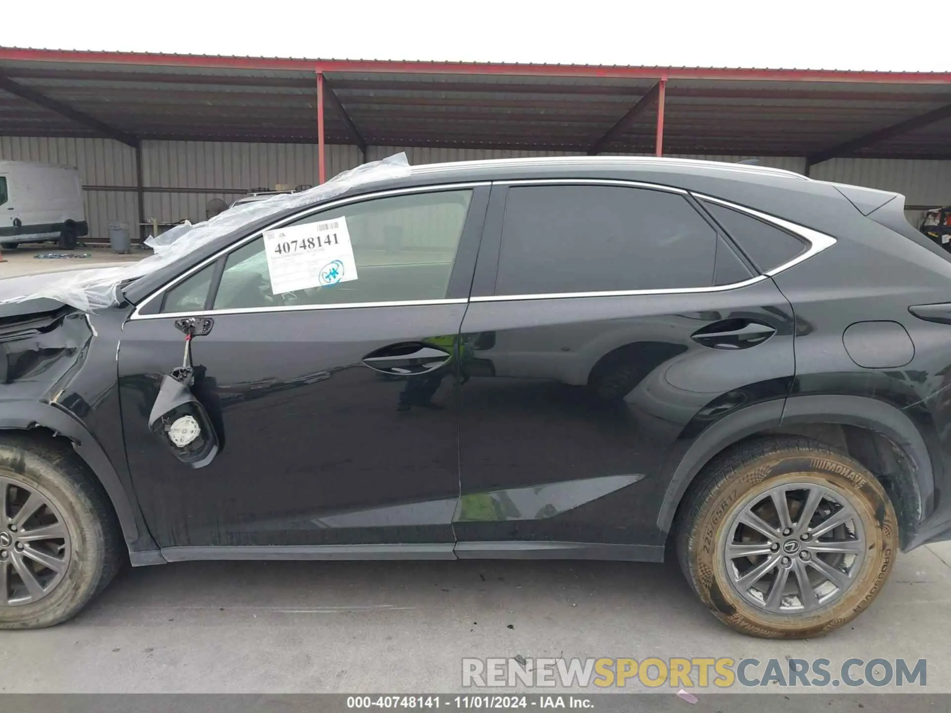 14 fotografías del automóvil dañado JTJAARBZ5L2162780 LEXUS NX 300 2020