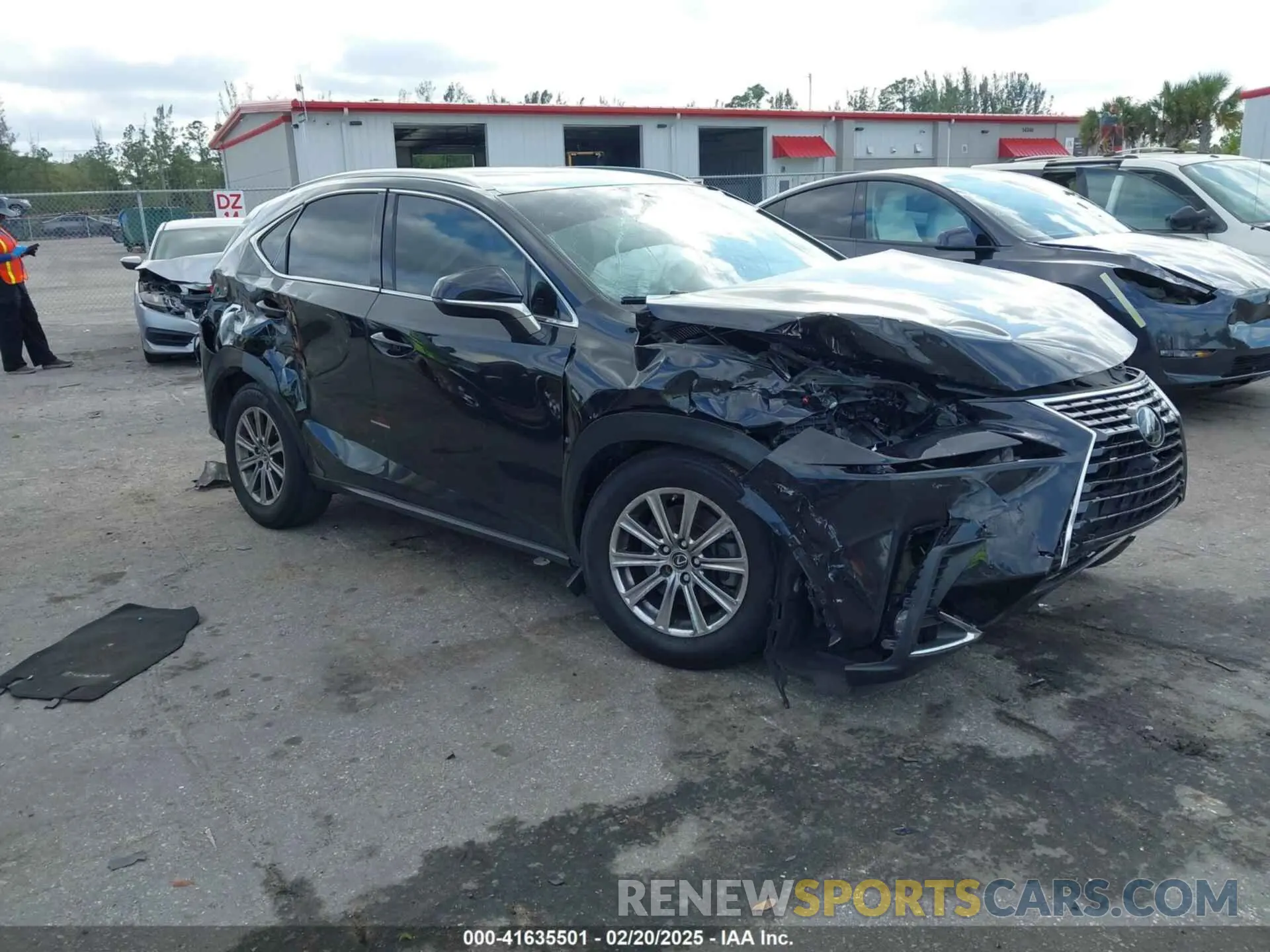 1 fotografías del automóvil dañado JTJAARBZ8L5015805 LEXUS NX 300 2020