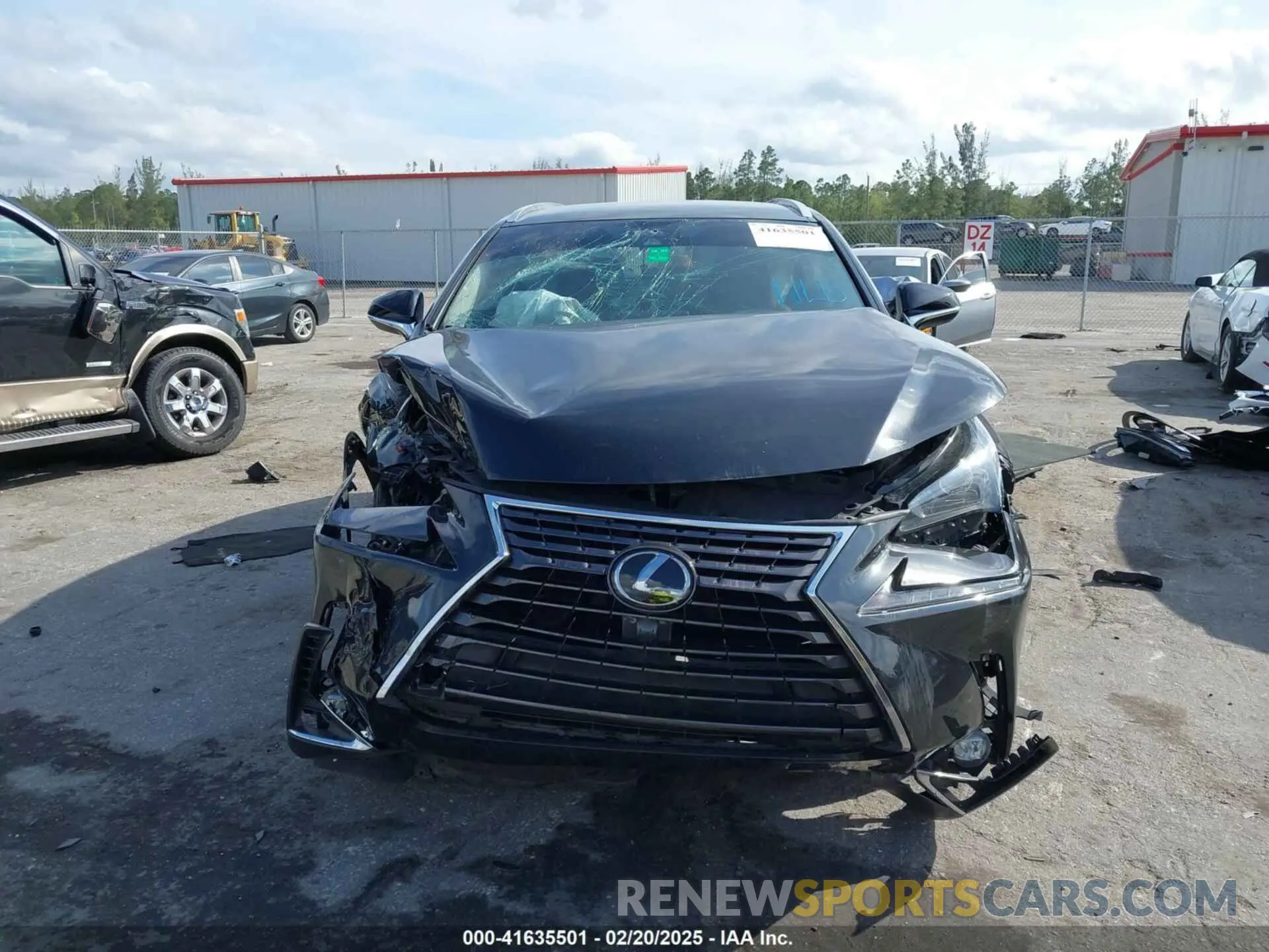 6 fotografías del automóvil dañado JTJAARBZ8L5015805 LEXUS NX 300 2020