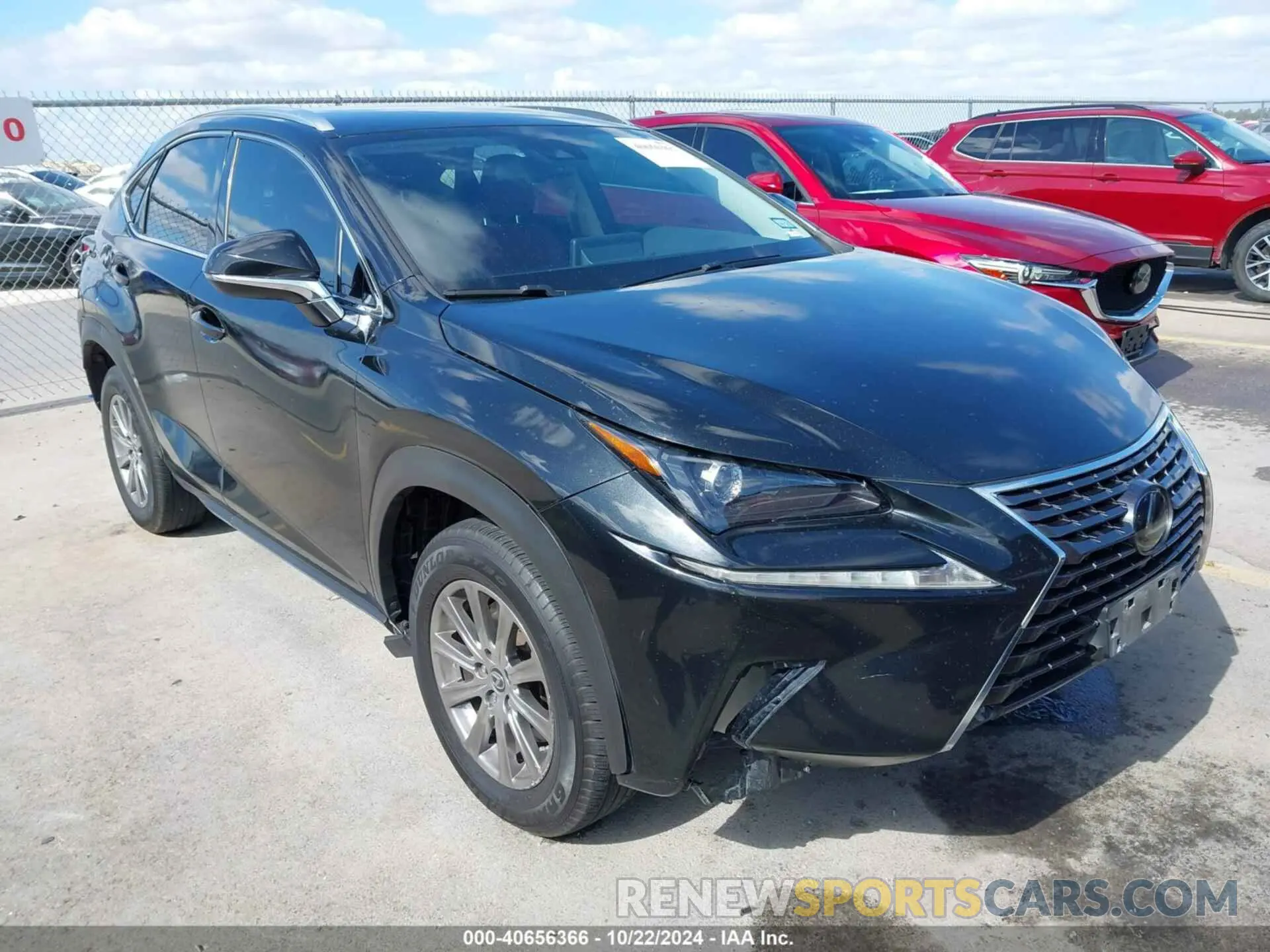 1 fotografías del automóvil dañado JTJAARBZ9L2172759 LEXUS NX 300 2020
