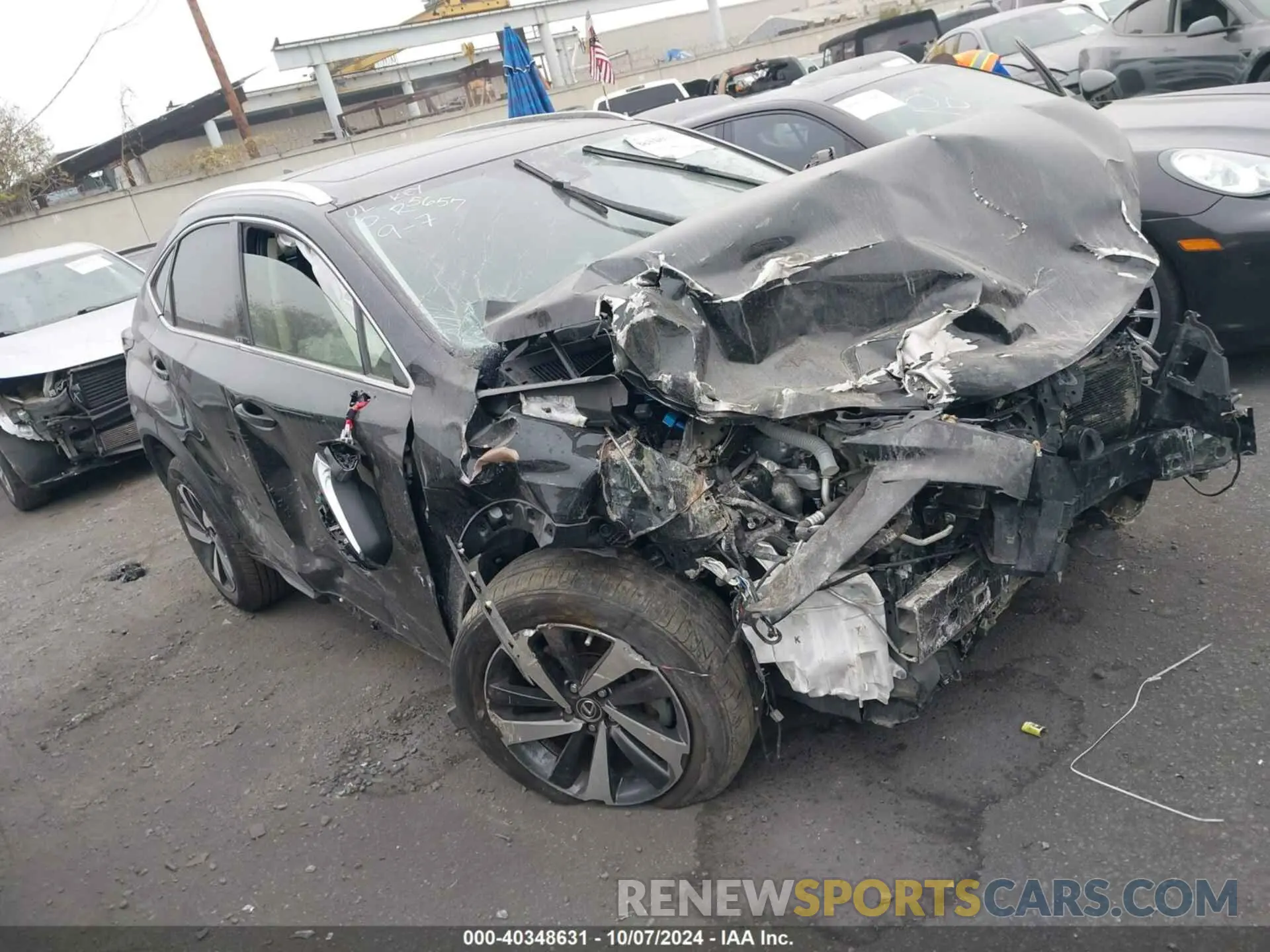 1 fotografías del automóvil dañado JTJDARBZ2L5013271 LEXUS NX 300 2020