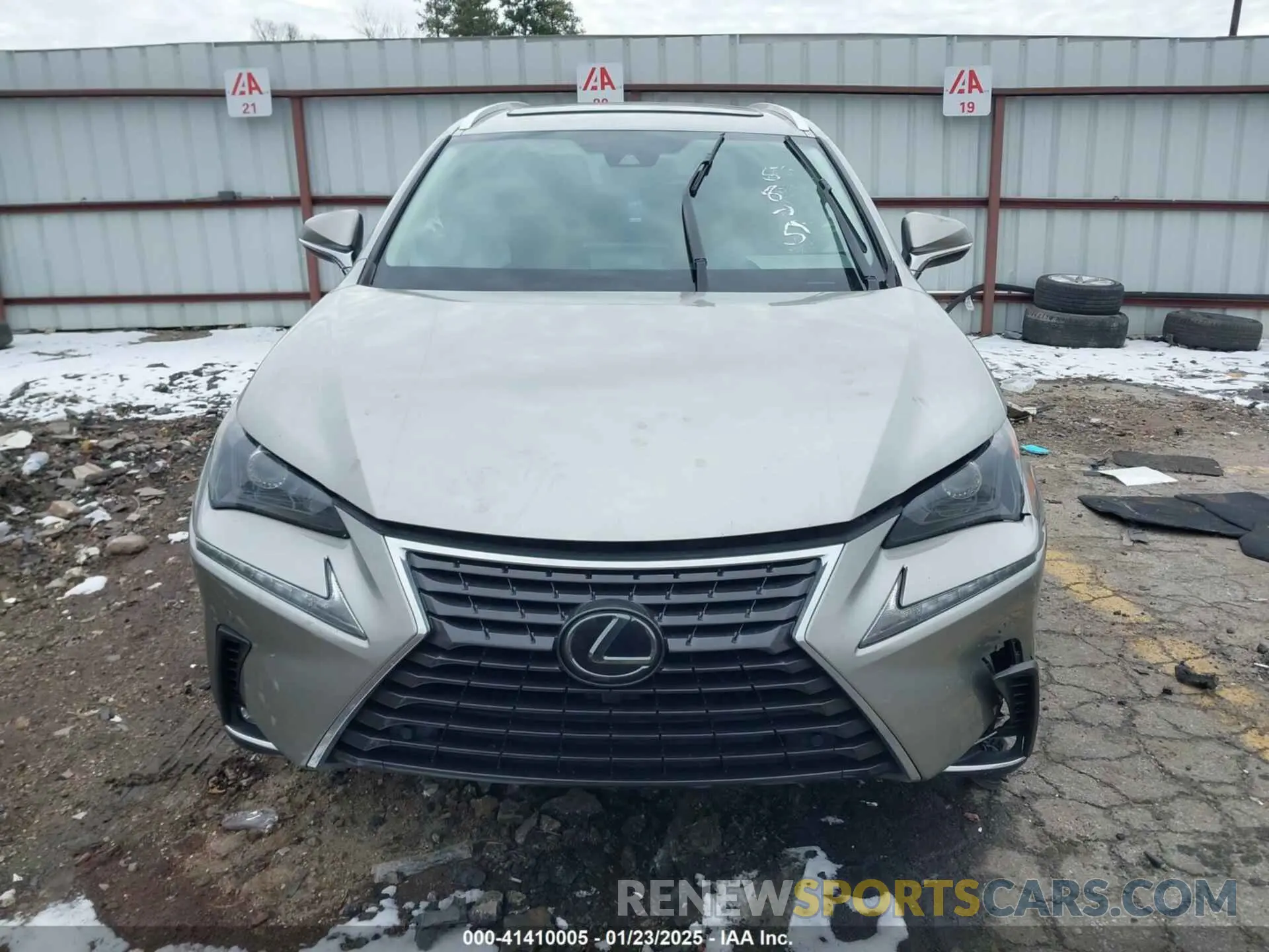 11 fotografías del automóvil dañado JTJDARBZ4L2175825 LEXUS NX 300 2020
