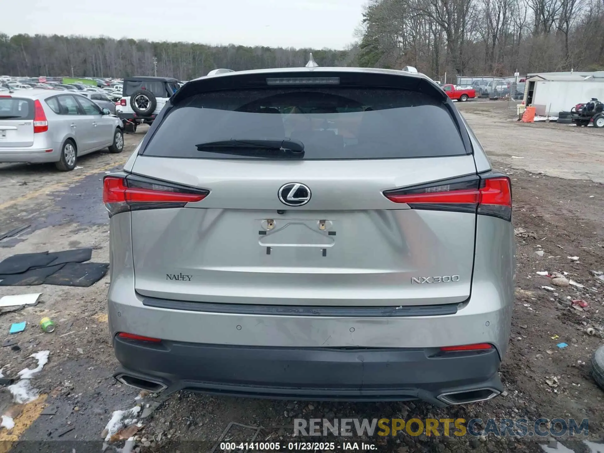 15 fotografías del automóvil dañado JTJDARBZ4L2175825 LEXUS NX 300 2020