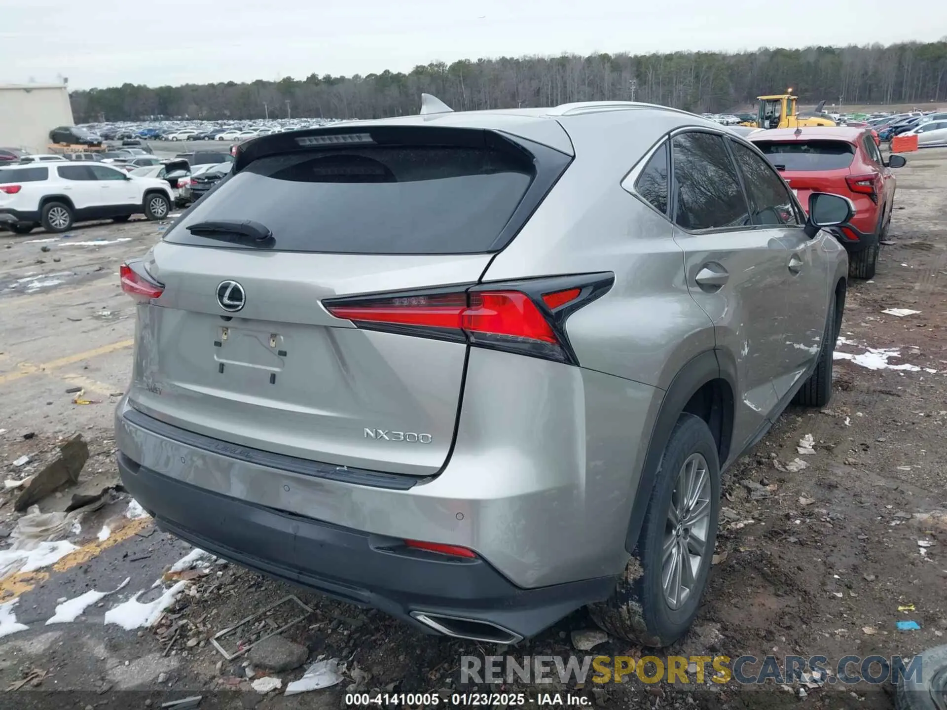 4 fotografías del automóvil dañado JTJDARBZ4L2175825 LEXUS NX 300 2020