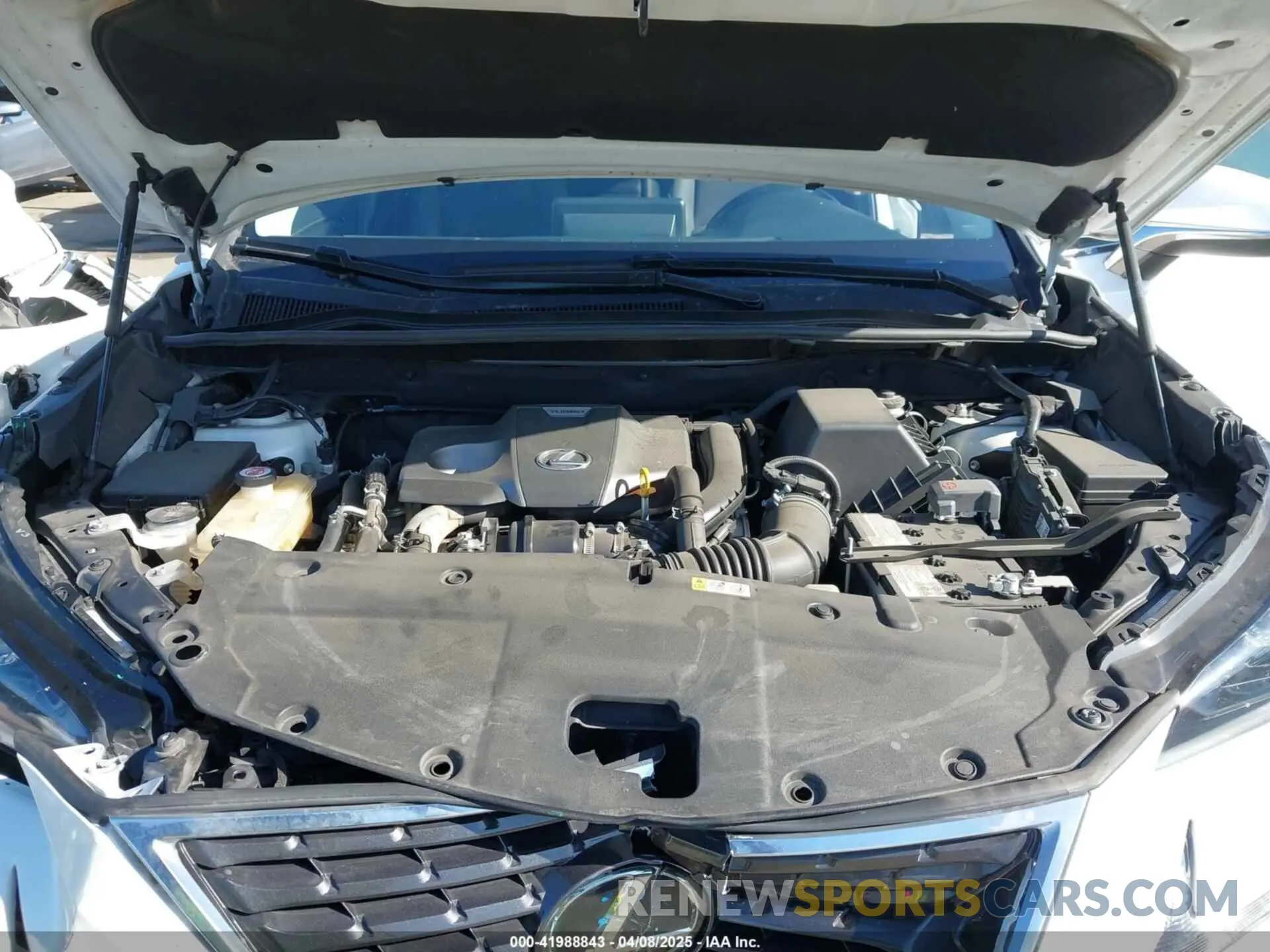 10 fotografías del automóvil dañado JTJDARBZ4L5007813 LEXUS NX 300 2020