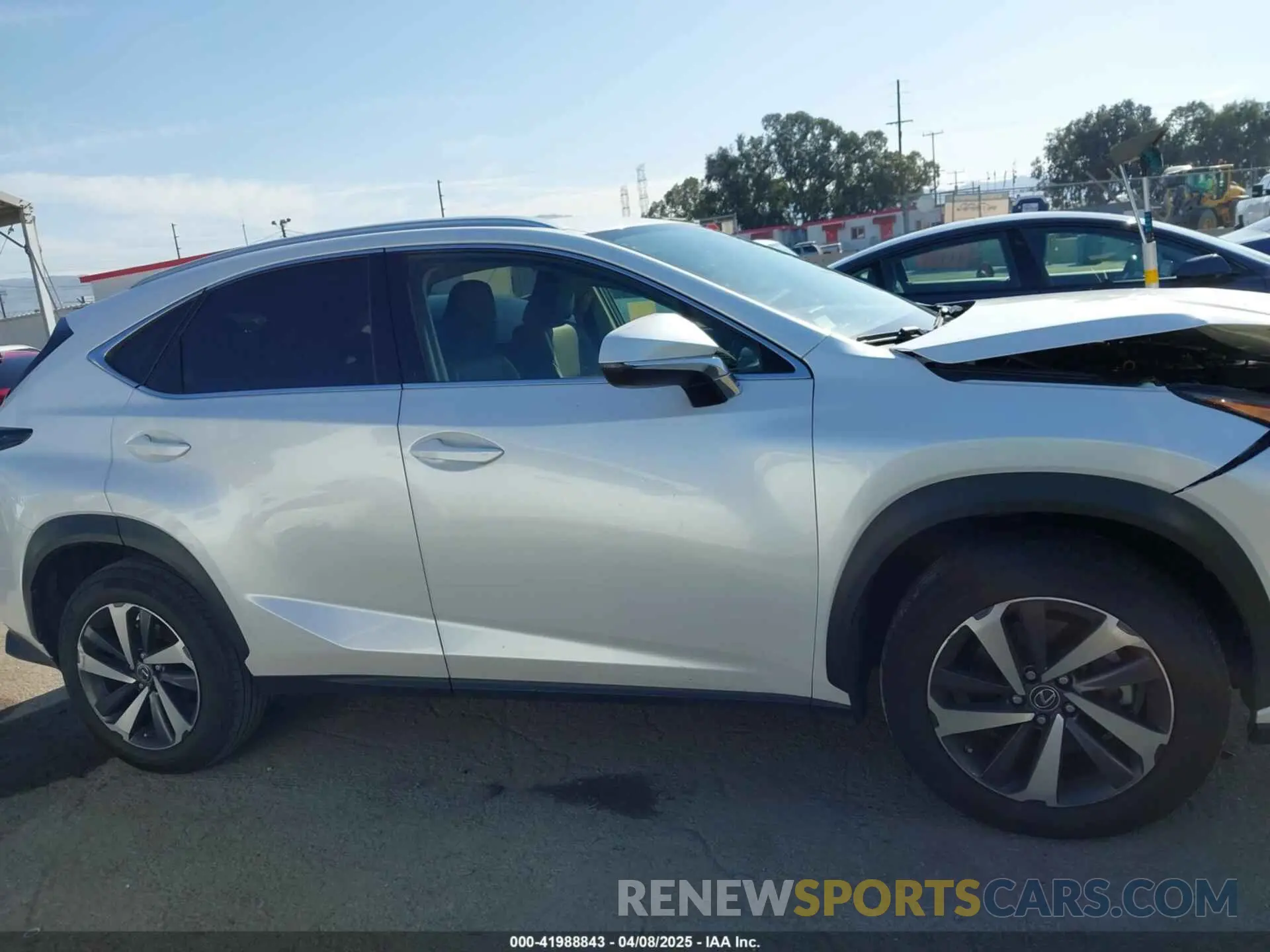 13 fotografías del automóvil dañado JTJDARBZ4L5007813 LEXUS NX 300 2020