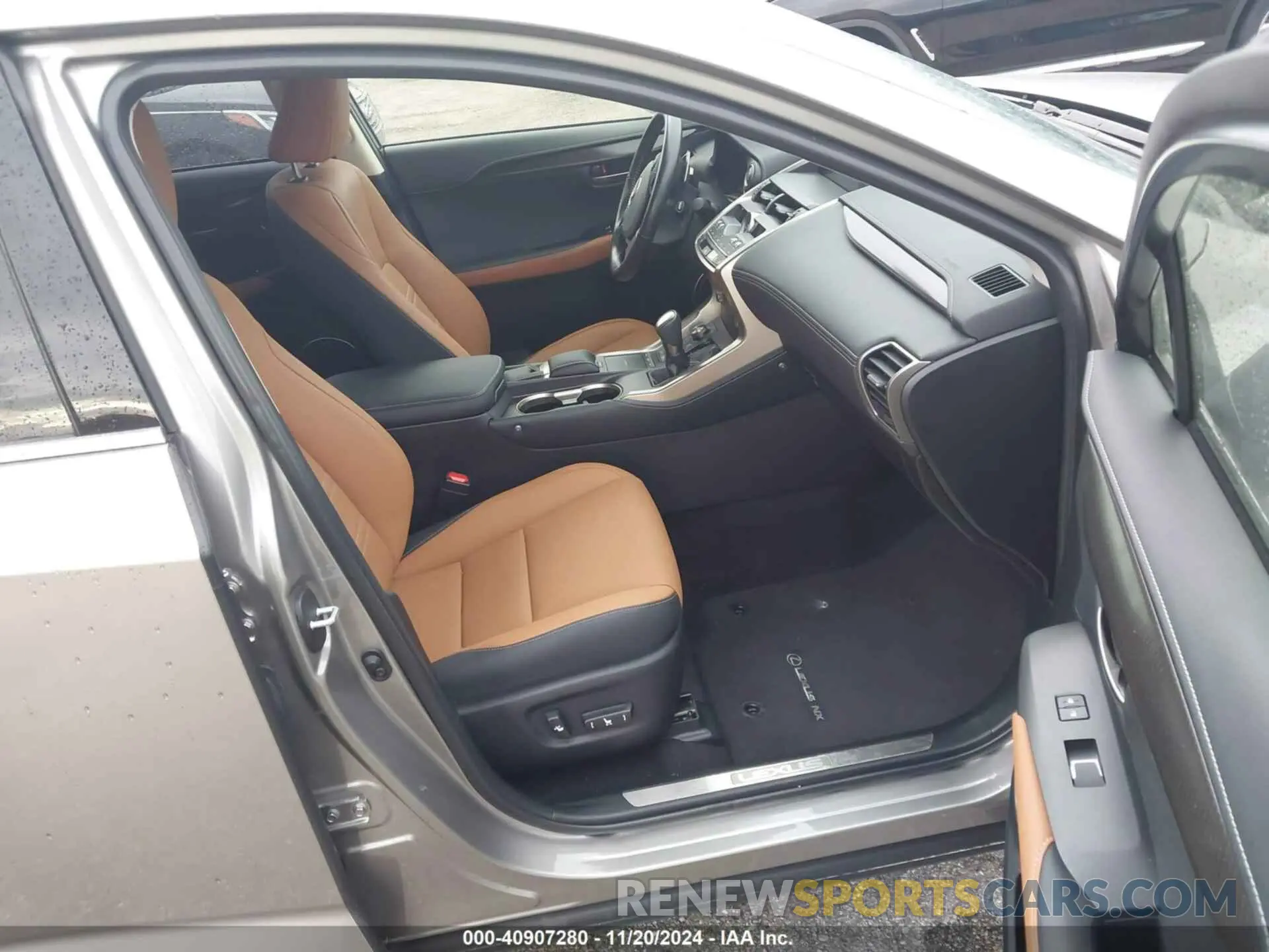 5 fotografías del automóvil dañado JTJDARBZ5L2173663 LEXUS NX 300 2020