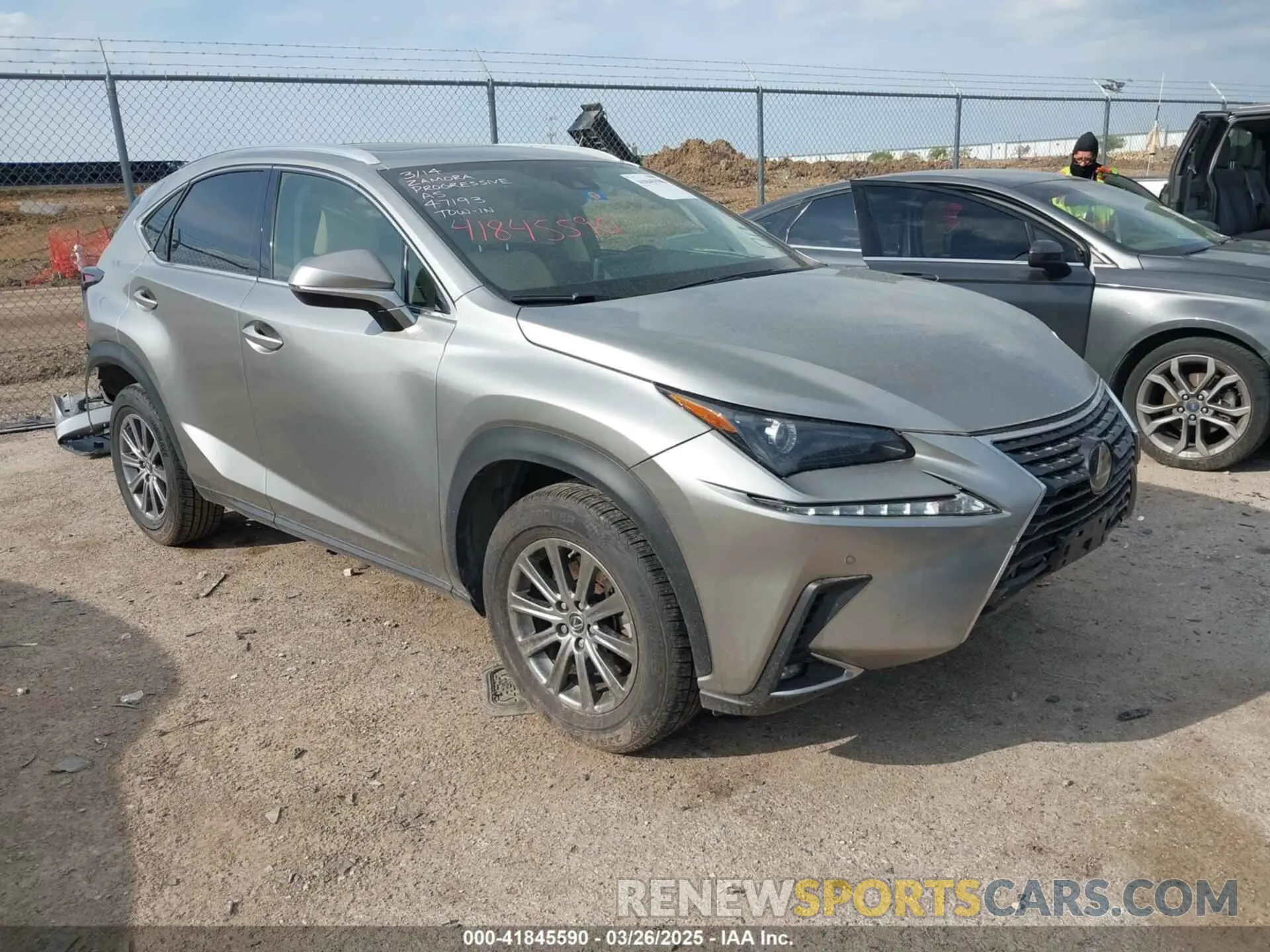 1 fotografías del automóvil dañado JTJDARBZ5L5011045 LEXUS NX 300 2020