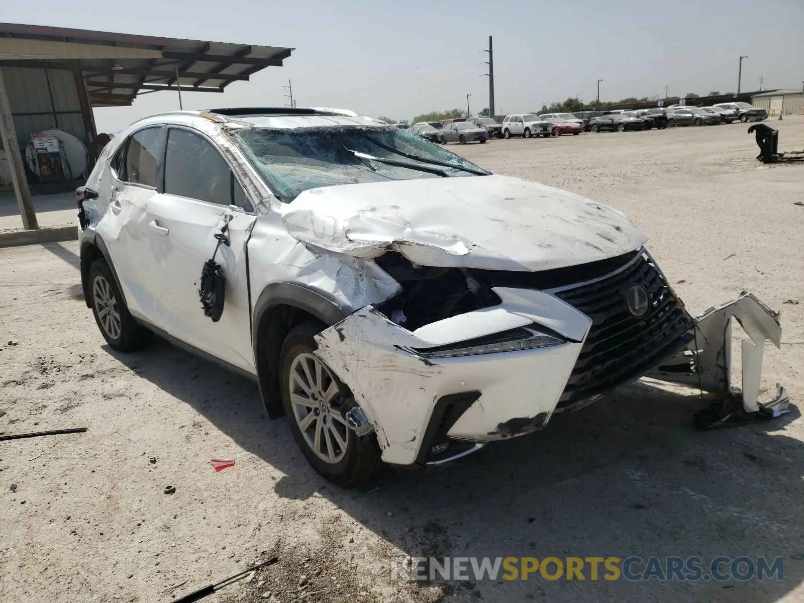 1 fotografías del automóvil dañado JTJDARBZ6L5009594 LEXUS NX 300 2020