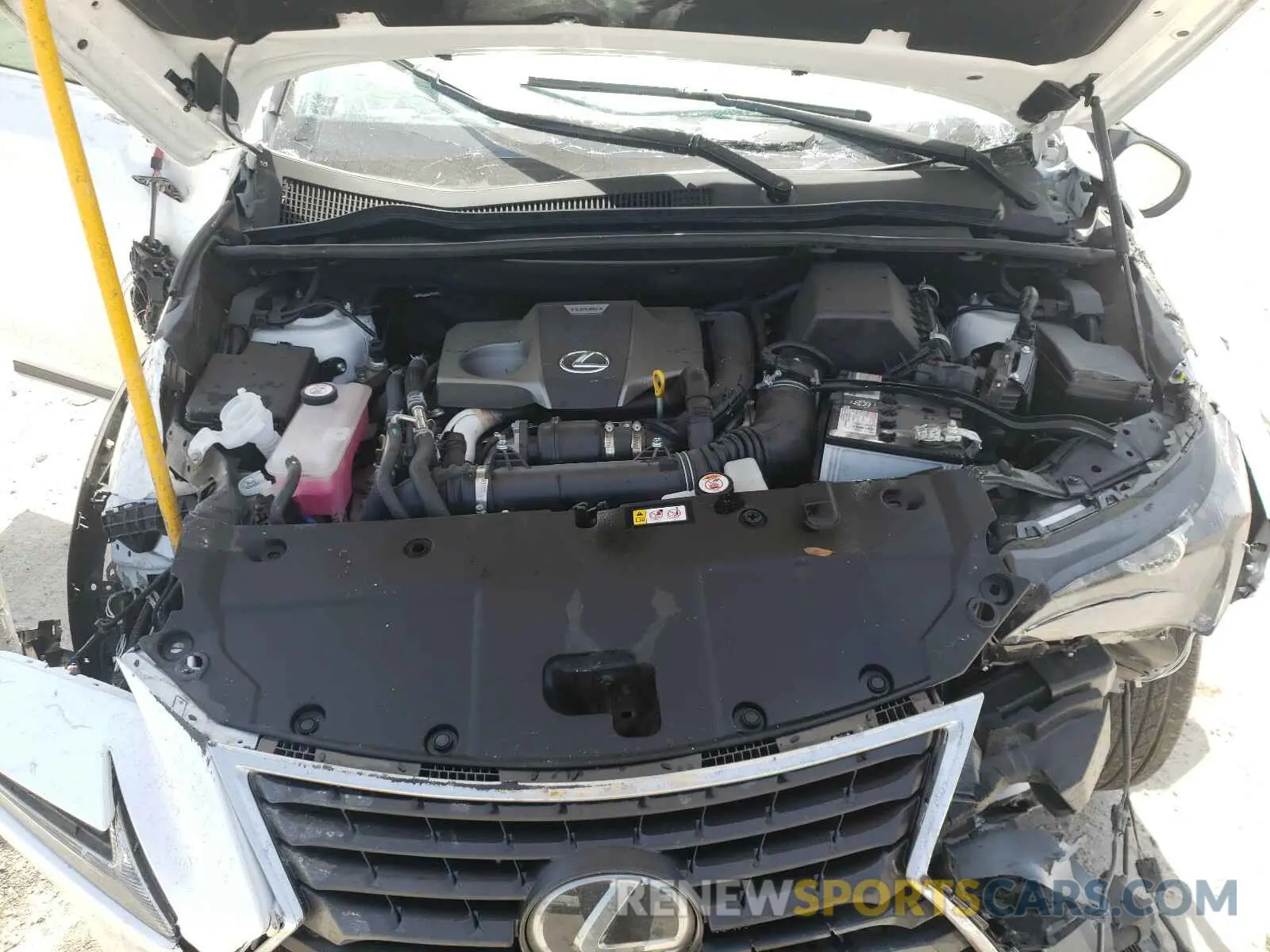 7 fotografías del automóvil dañado JTJDARBZ6L5009594 LEXUS NX 300 2020