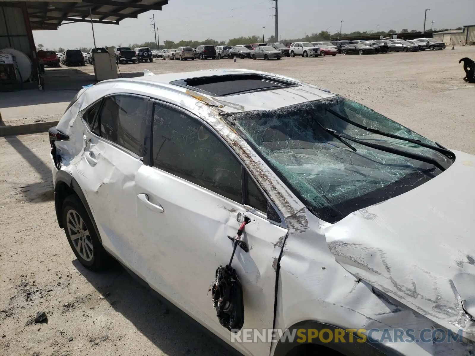 9 fotografías del automóvil dañado JTJDARBZ6L5009594 LEXUS NX 300 2020