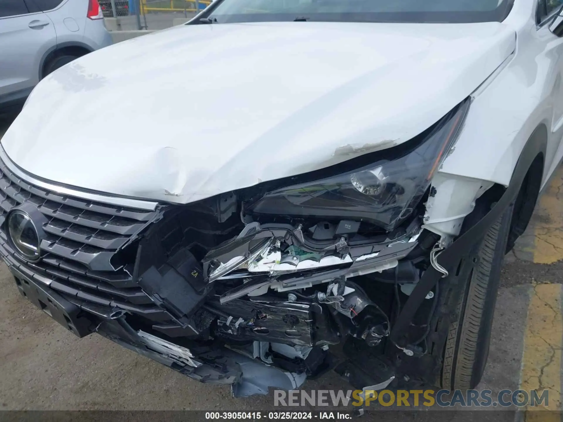 6 fotografías del automóvil dañado JTJDARBZ8L5001044 LEXUS NX 300 2020