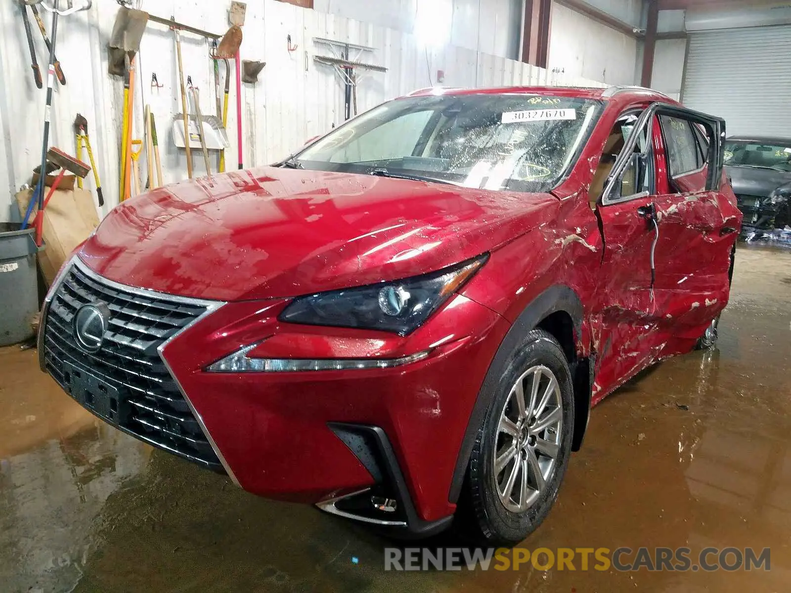 2 fotografías del automóvil dañado JTJDARDZ0L5004274 LEXUS NX 300 2020