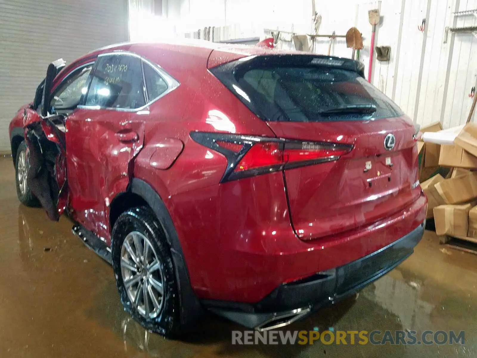 3 fotografías del automóvil dañado JTJDARDZ0L5004274 LEXUS NX 300 2020
