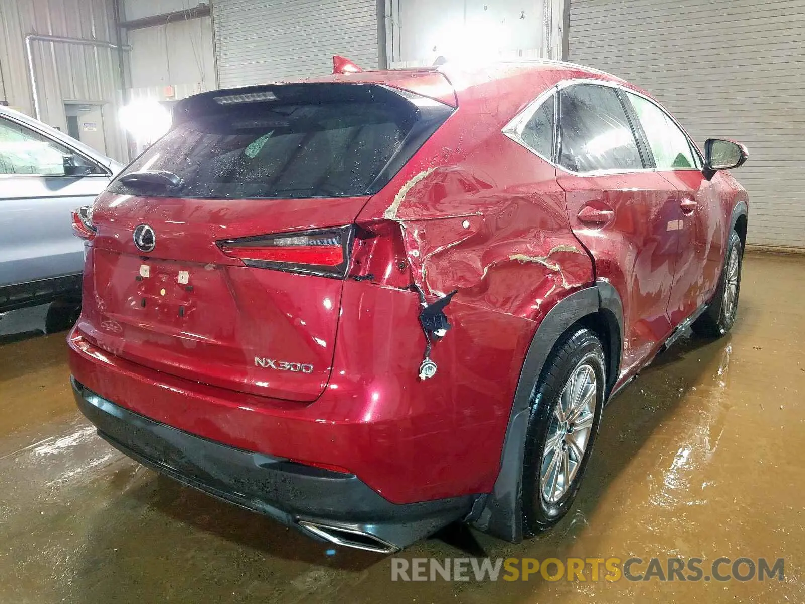 4 fotografías del automóvil dañado JTJDARDZ0L5004274 LEXUS NX 300 2020