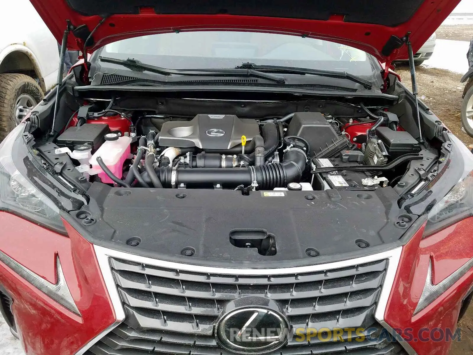 7 fotografías del automóvil dañado JTJDARDZ0L5004274 LEXUS NX 300 2020