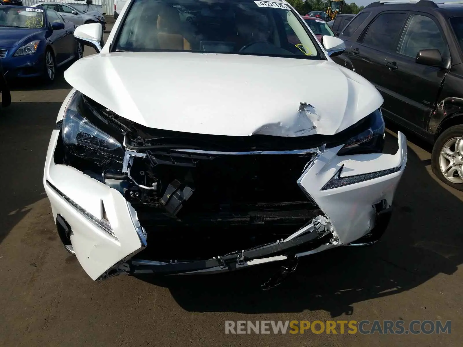 9 fotografías del automóvil dañado JTJDARDZ0L5012309 LEXUS NX 300 2020