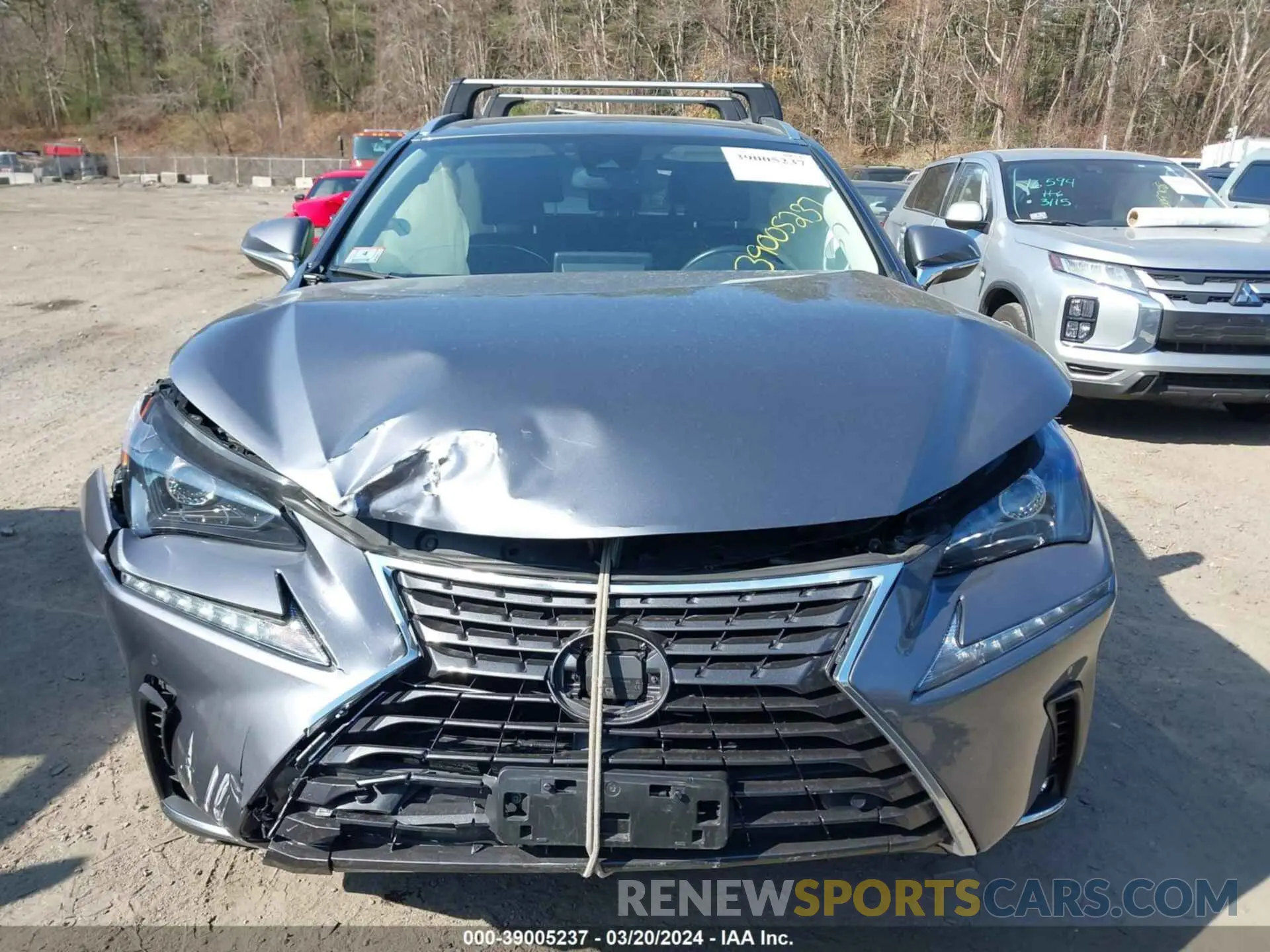 12 fotografías del automóvil dañado JTJDARDZ0L5013413 LEXUS NX 300 2020