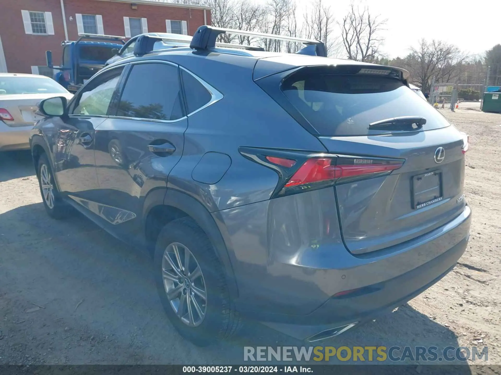 3 fotografías del automóvil dañado JTJDARDZ0L5013413 LEXUS NX 300 2020