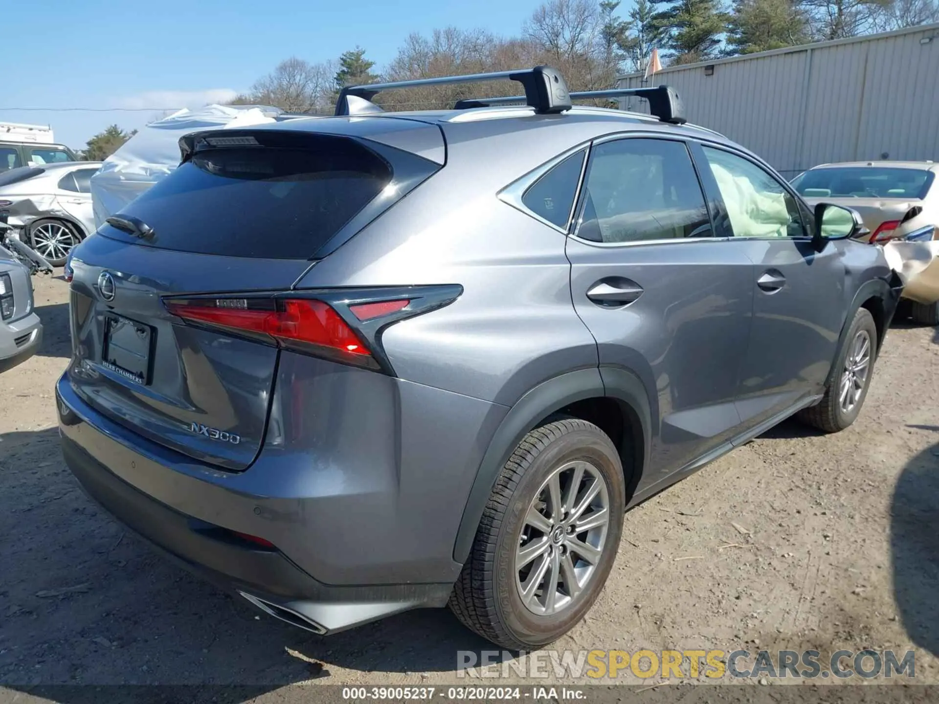 4 fotografías del automóvil dañado JTJDARDZ0L5013413 LEXUS NX 300 2020