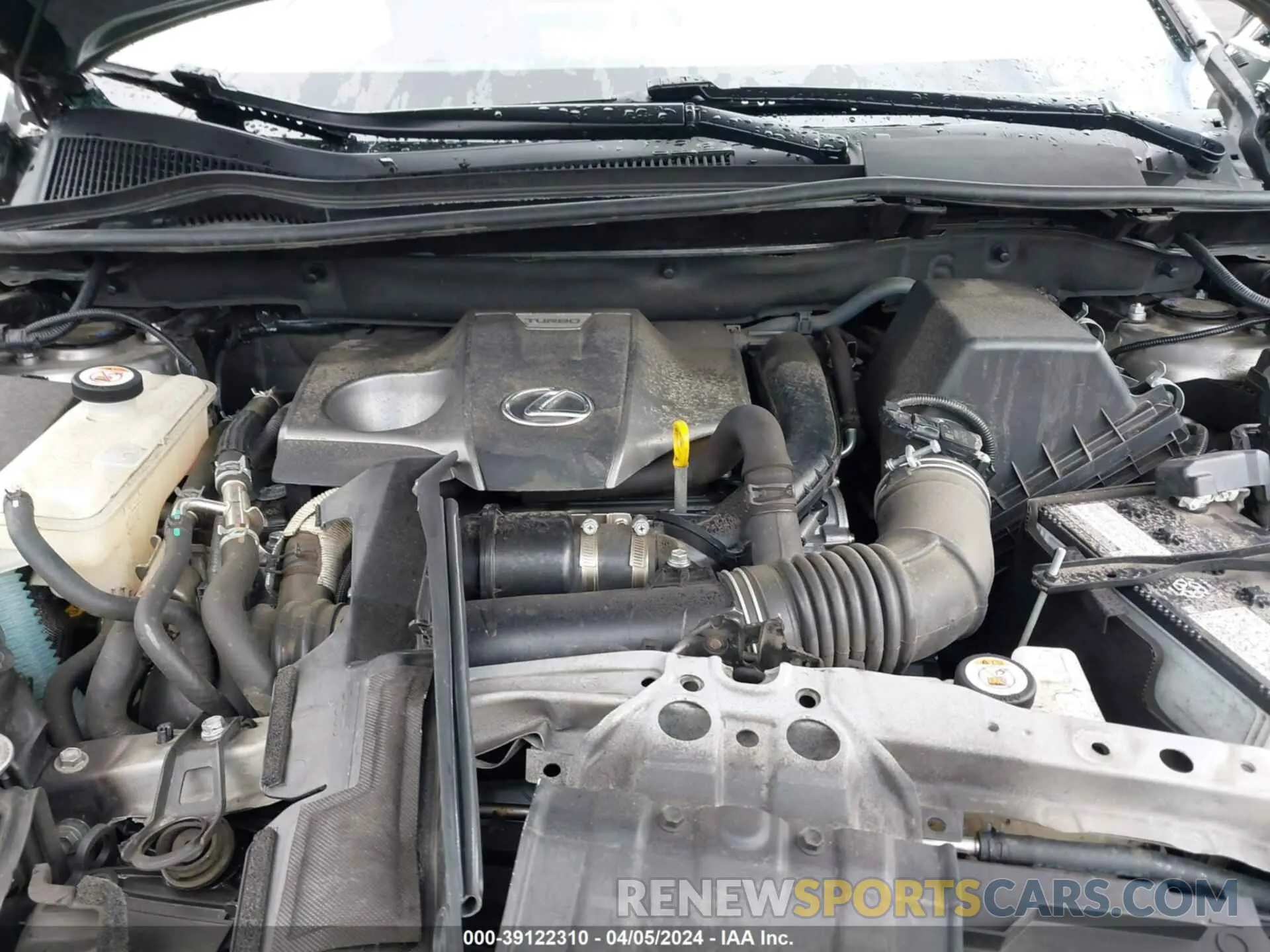 10 fotografías del automóvil dañado JTJDARDZ4L5012149 LEXUS NX 300 2020