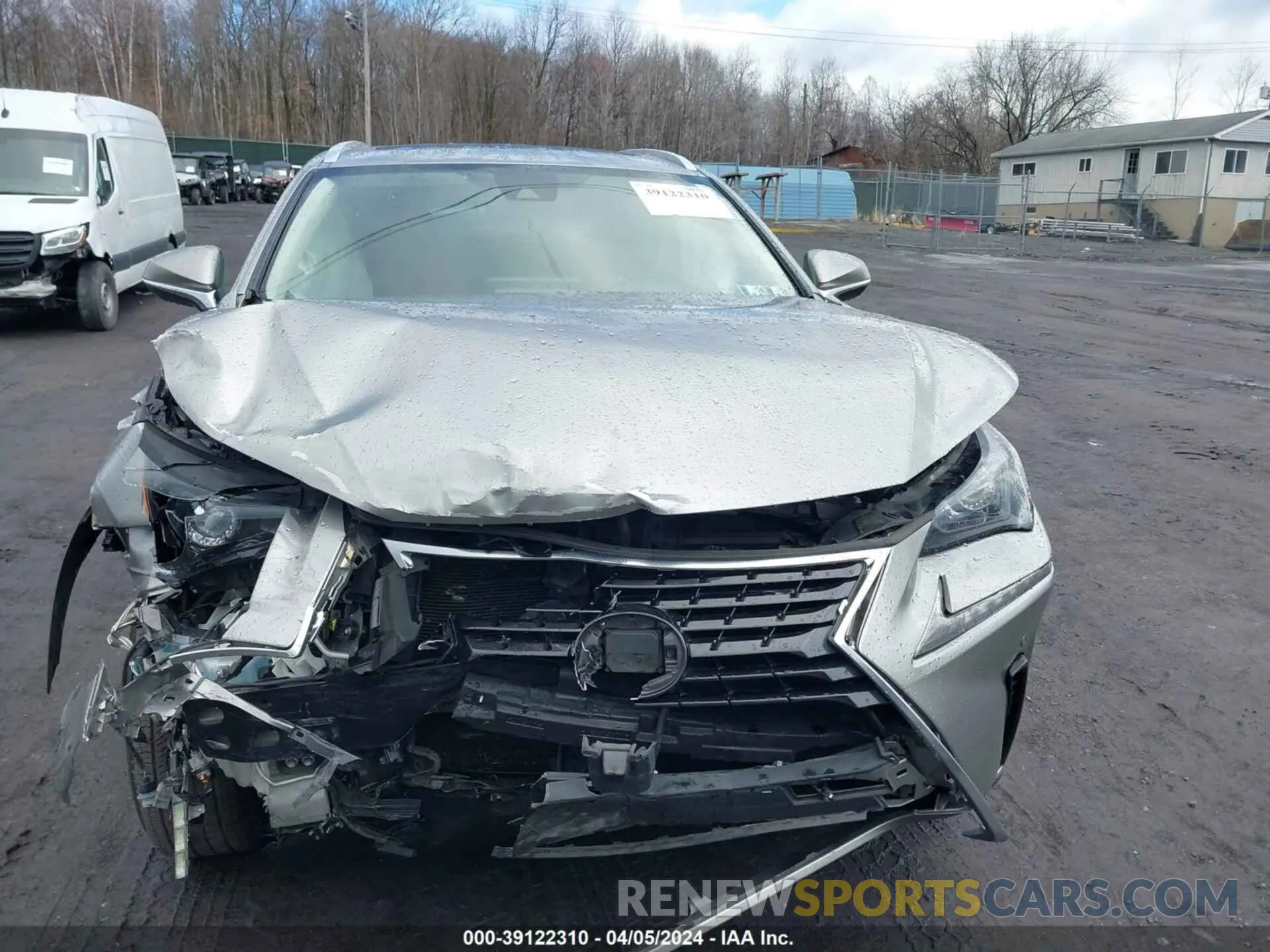 12 fotografías del automóvil dañado JTJDARDZ4L5012149 LEXUS NX 300 2020